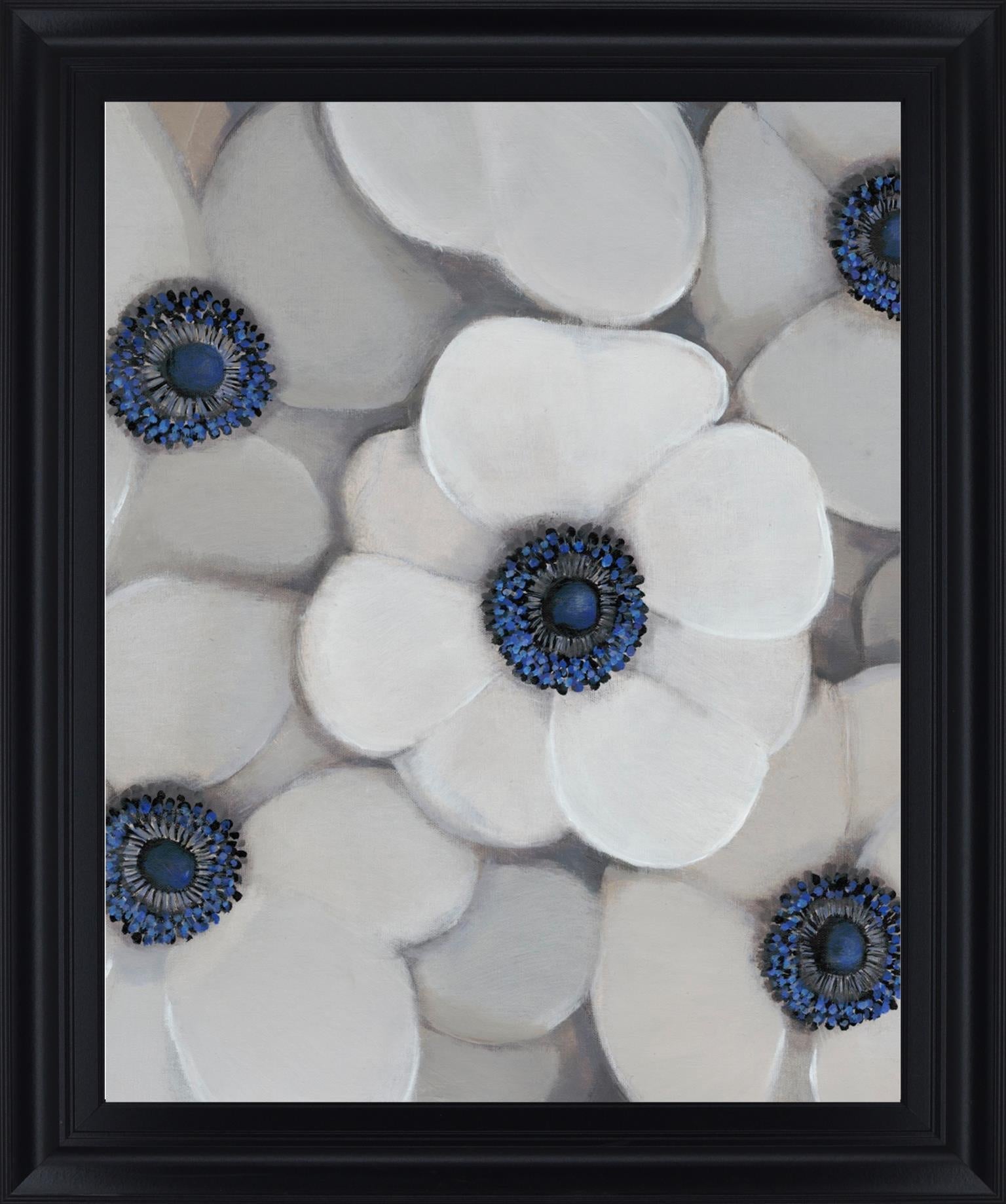 White Anemone I By Tim Otoole 28X34 Framed Print