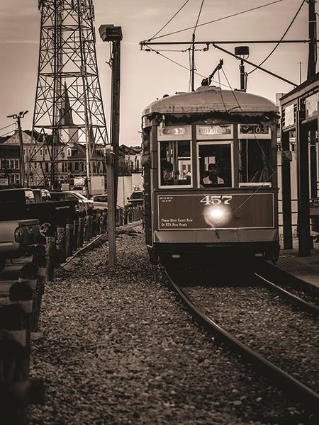 New Orleans Street Car By Jd Studios Giclee Canvas