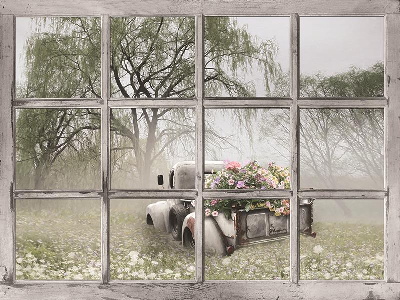 Spring Flowers By Lori Deiter Giclee Canvas