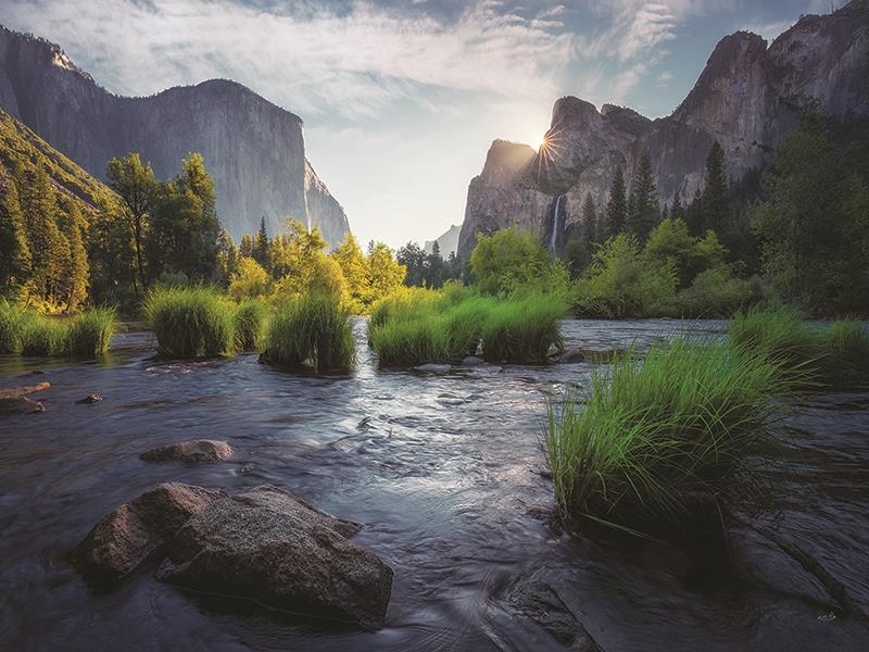 Yosemite Valley By Martin Podt Photography Giclee Canvas