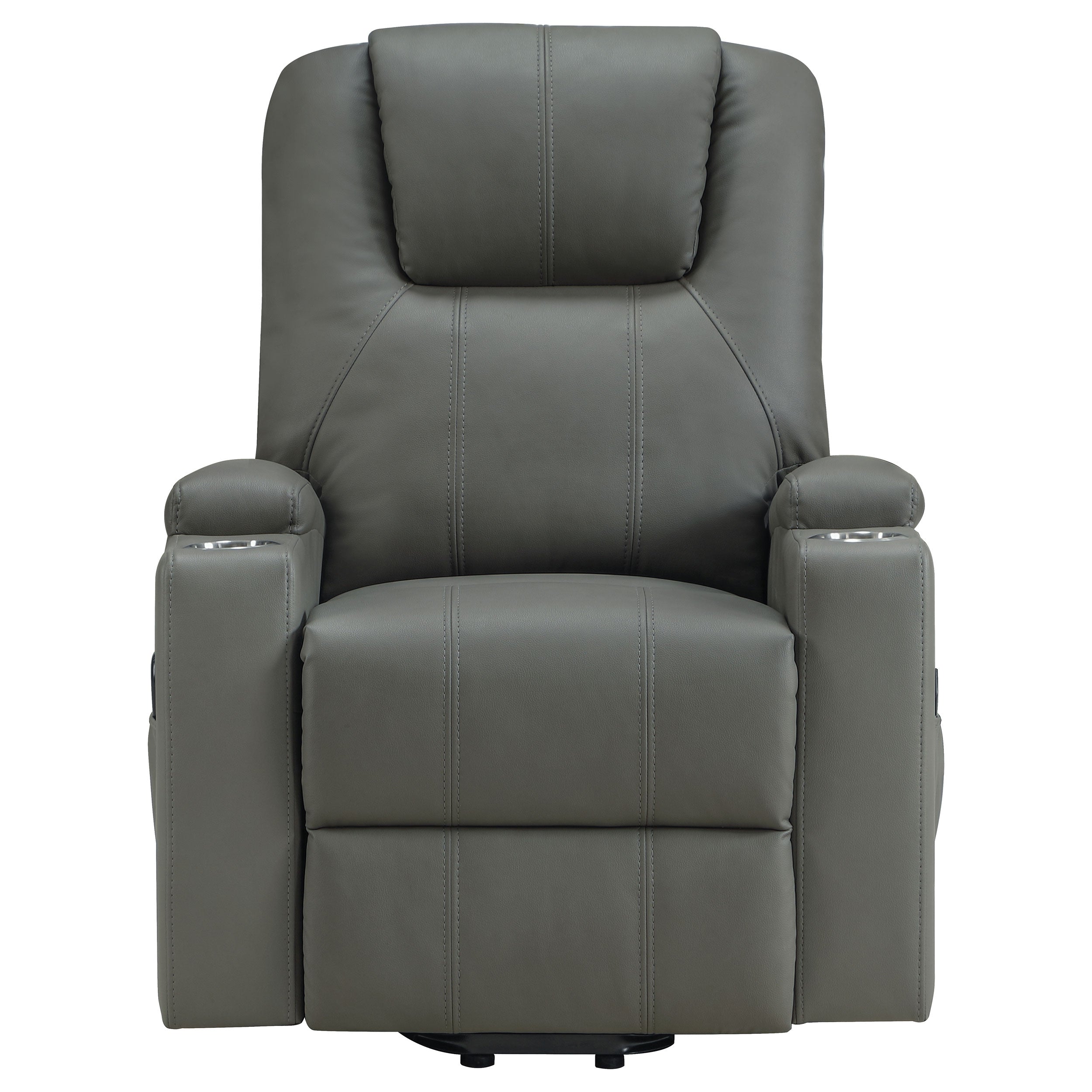 Armstrong Upholstered Power Lift Massage Recliner