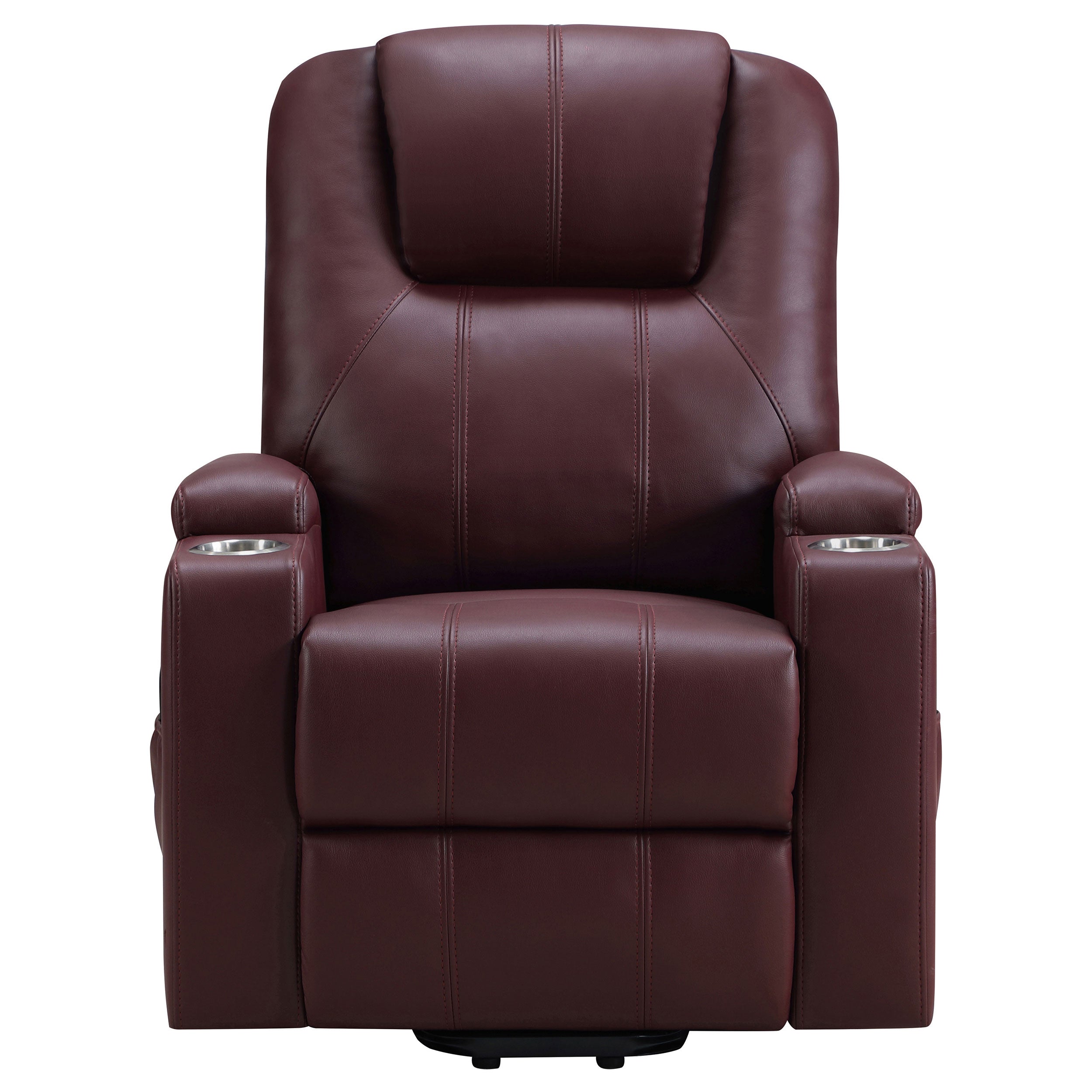 Armstrong Upholstered Power Lift Massage Recliner