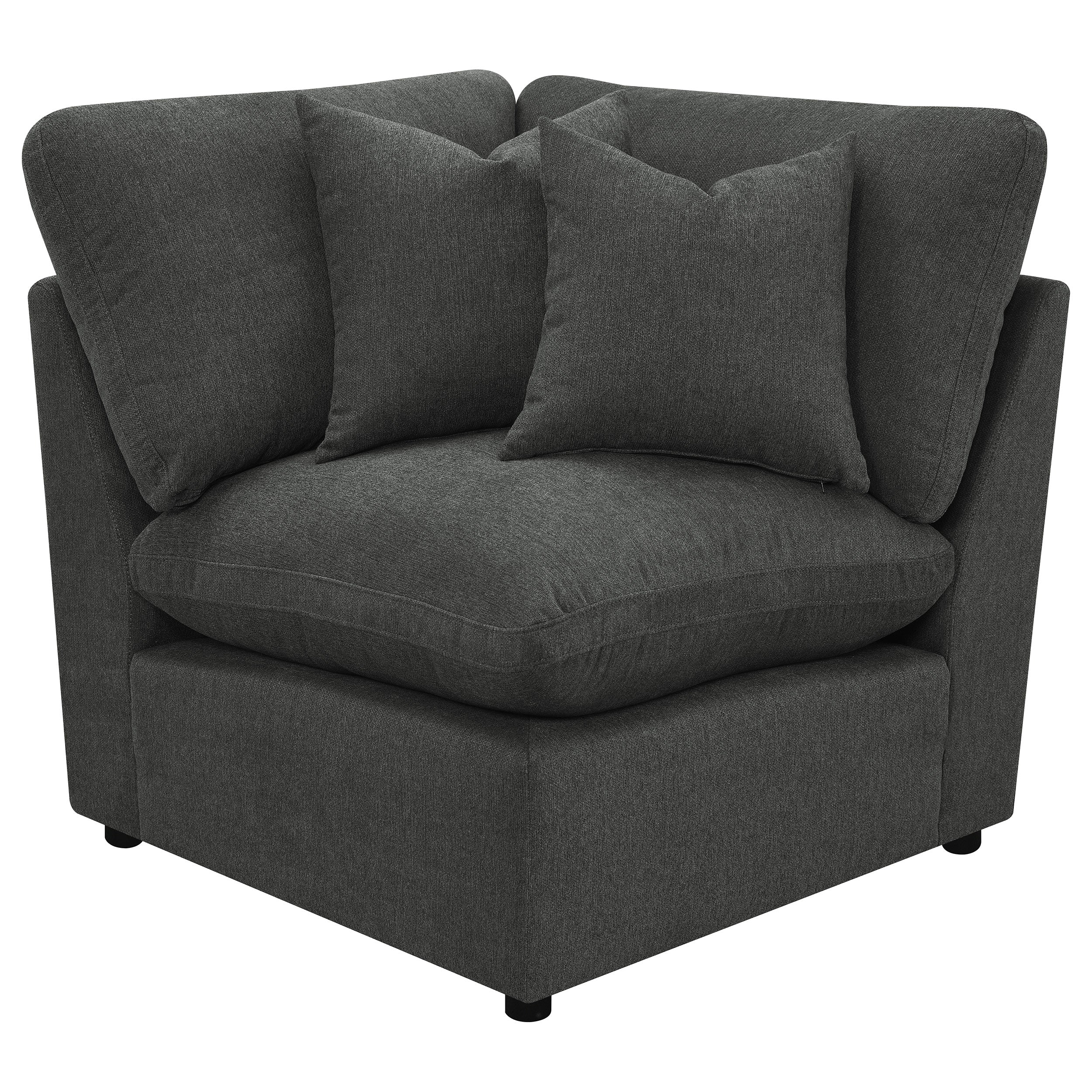 Collins Modular Power Armless Recliner Dark Grey