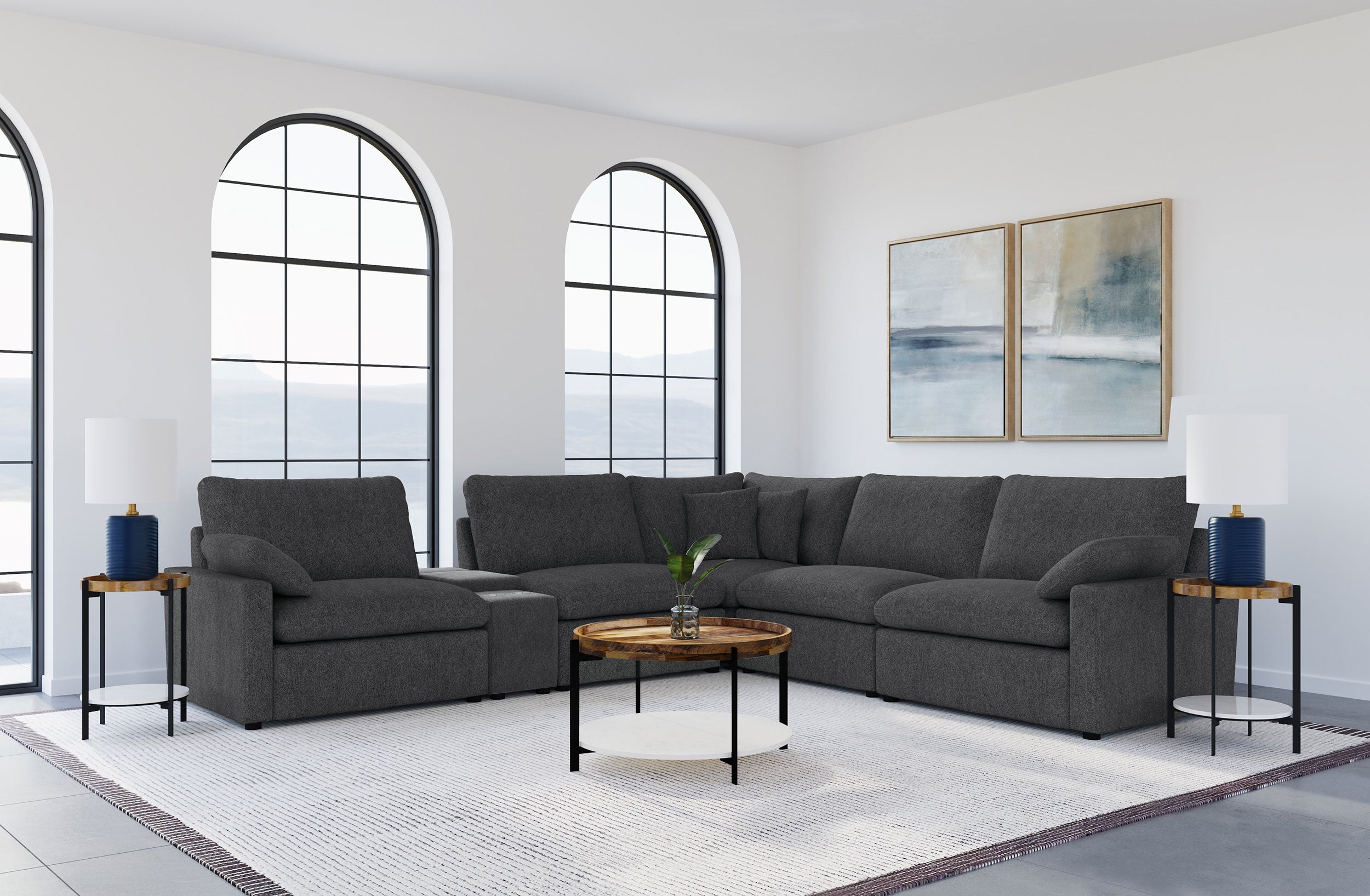 Collins Modular Power Reclining Sectional