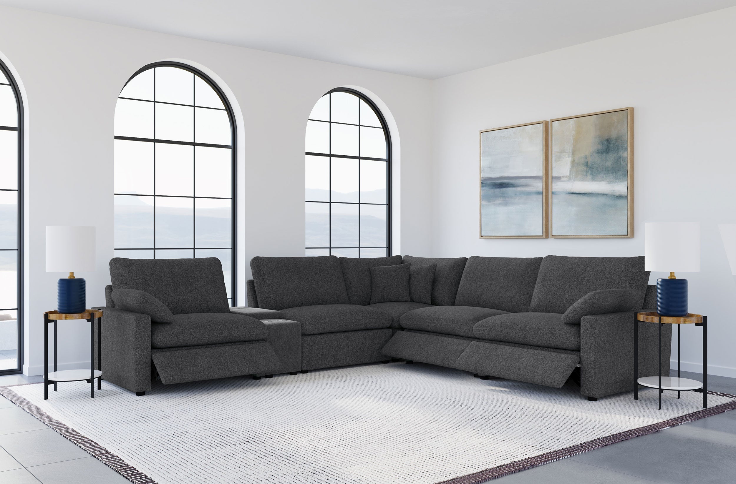Collins Modular Power Reclining Sectional