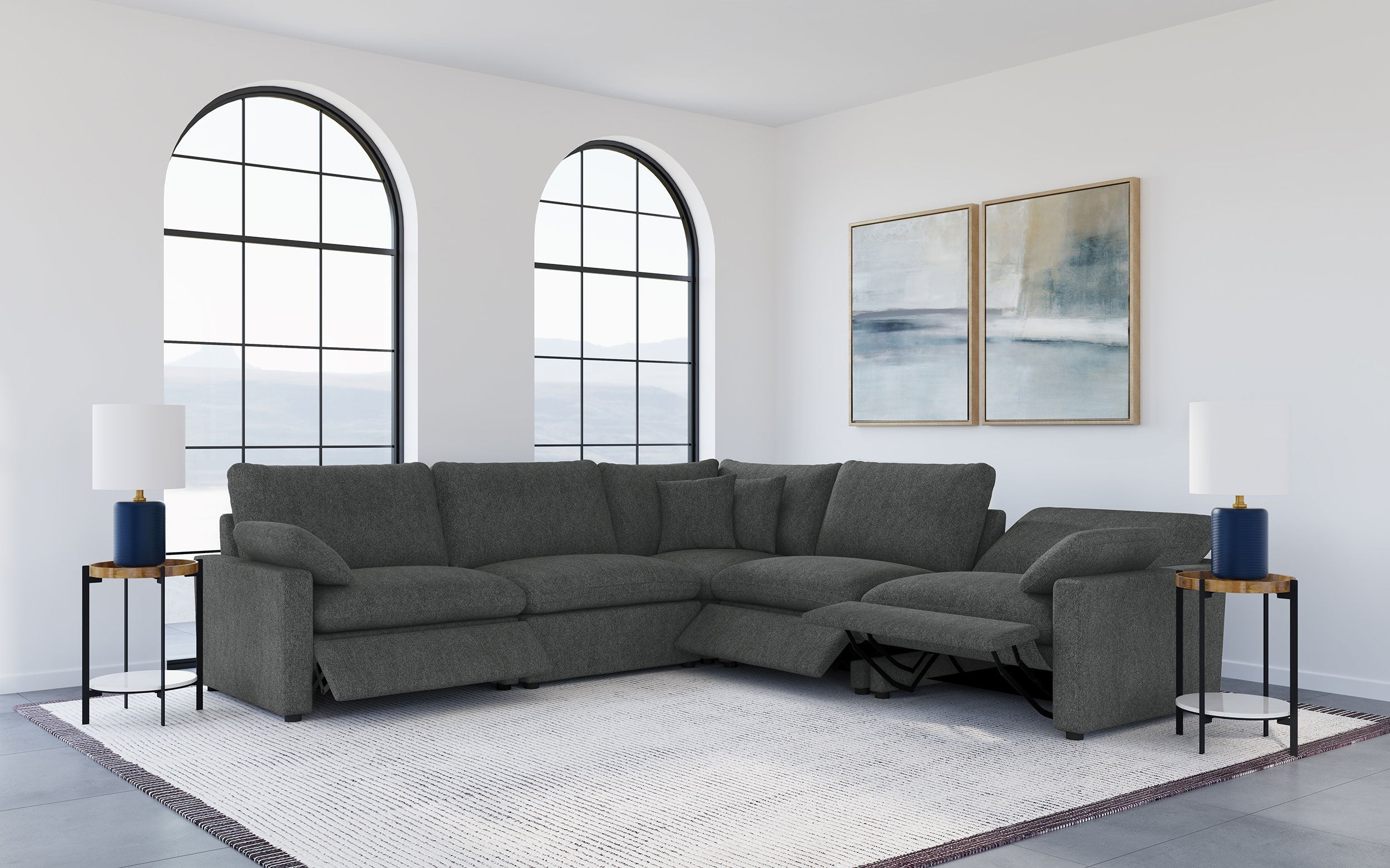Collins Modular Power Reclining Sectional