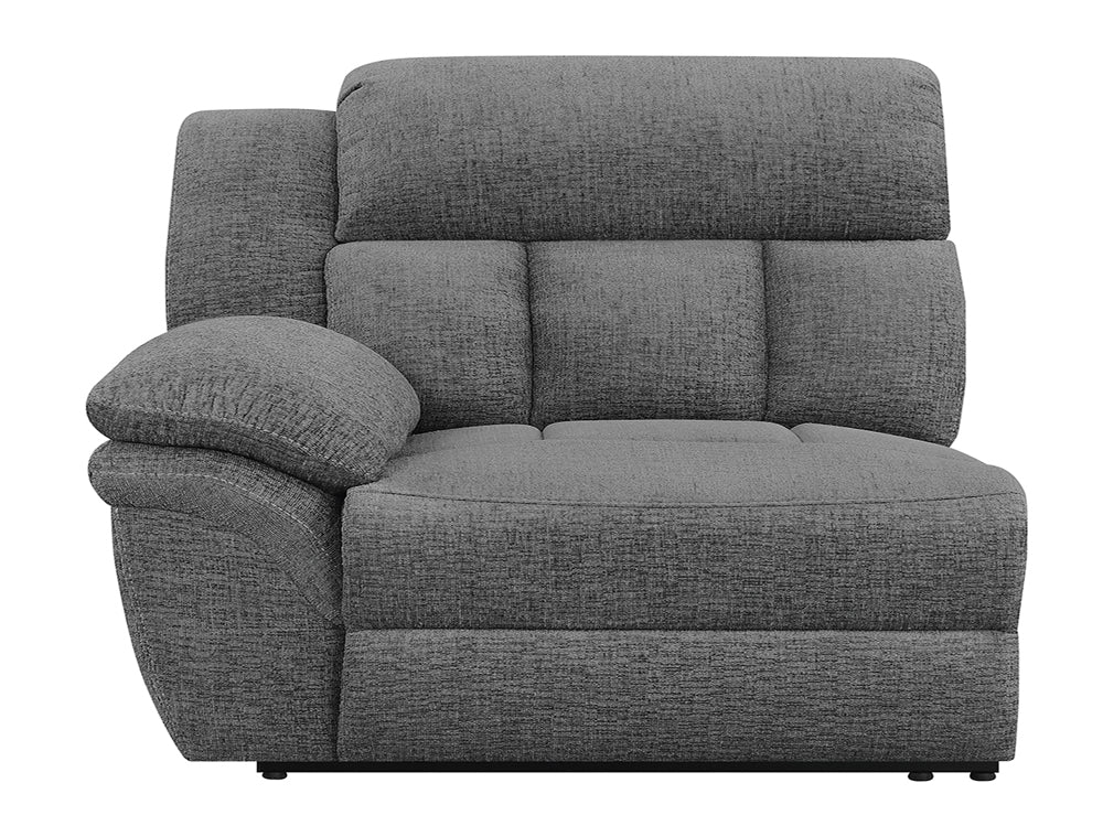 Bahrain UpholsteredRecliner Charcoal