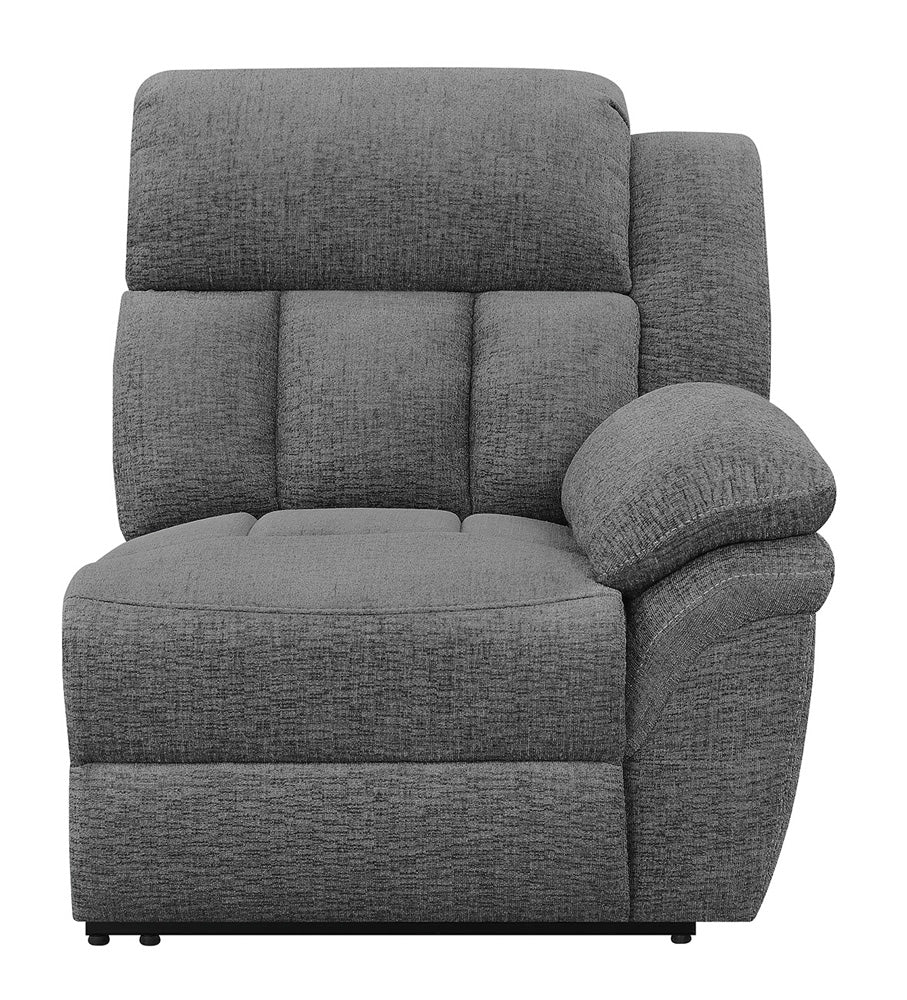 Bahrain UpholsteredRecliner Charcoal