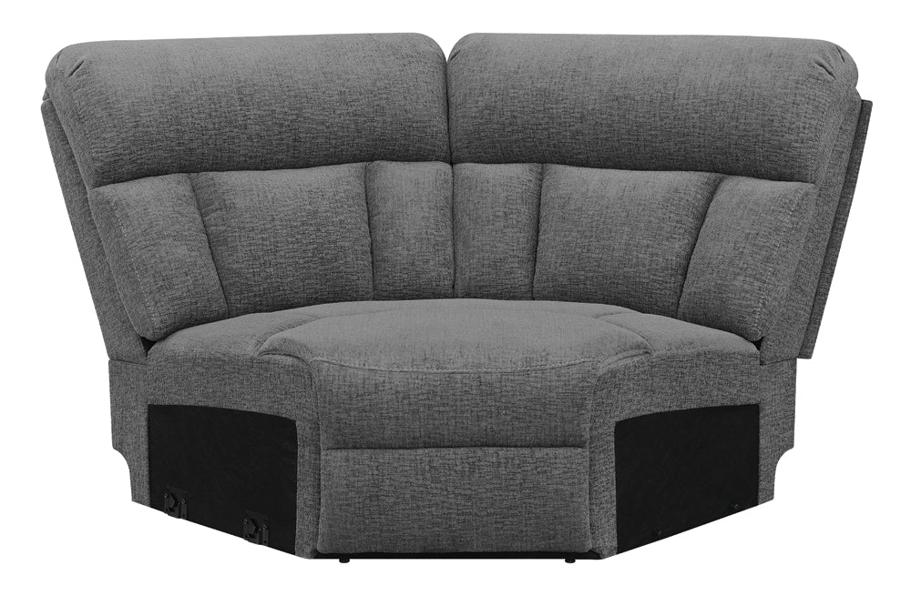 Bahrain UpholsteredRecliner Charcoal