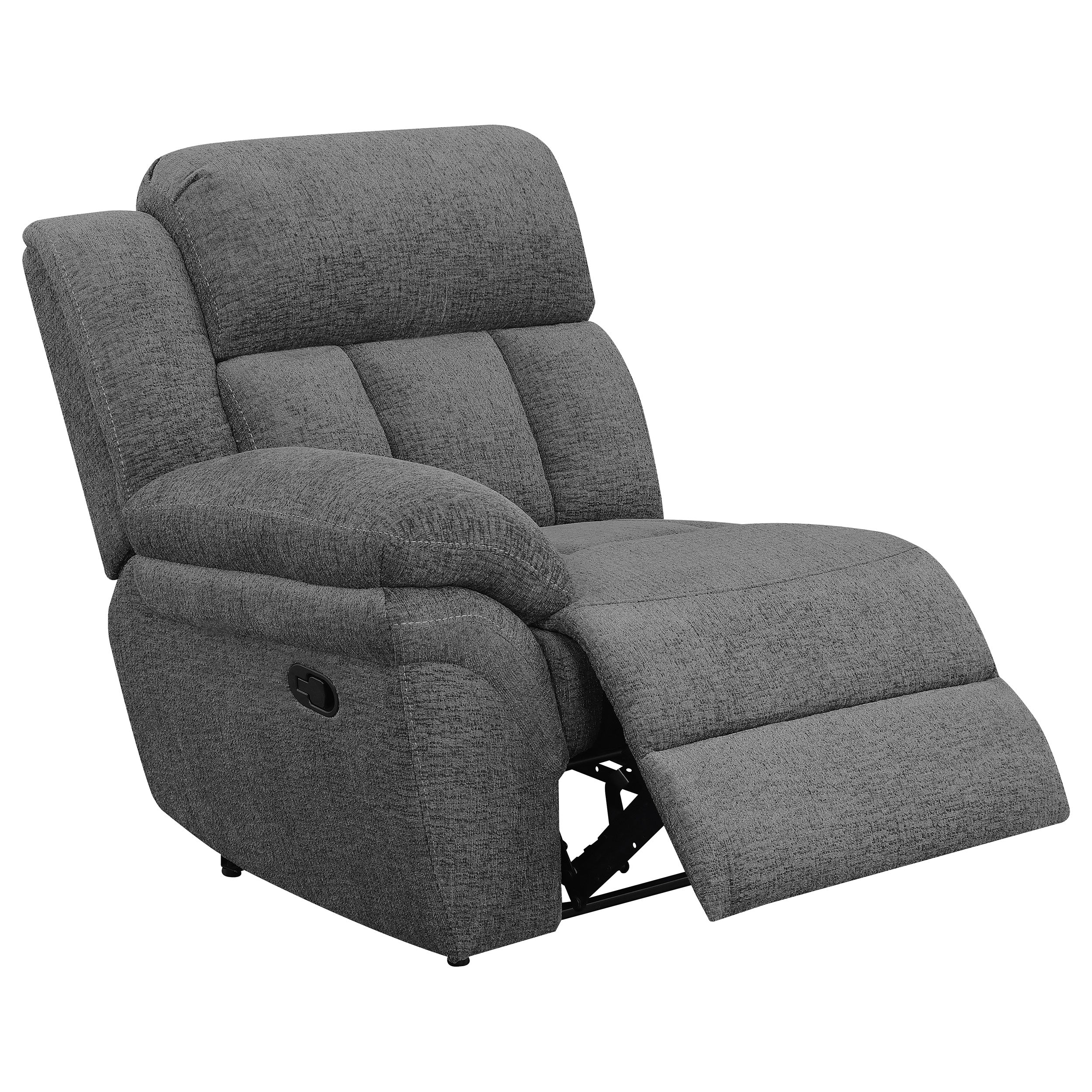 Bahrain Upholstered Home Theater Seating Charcoal