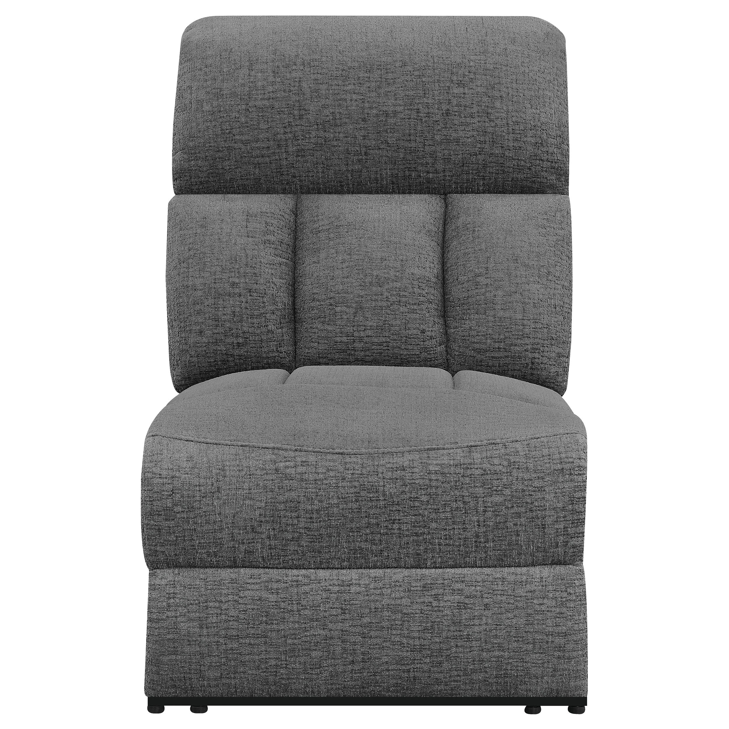 Bahrain Upholstered Home Theater Seating Charcoal