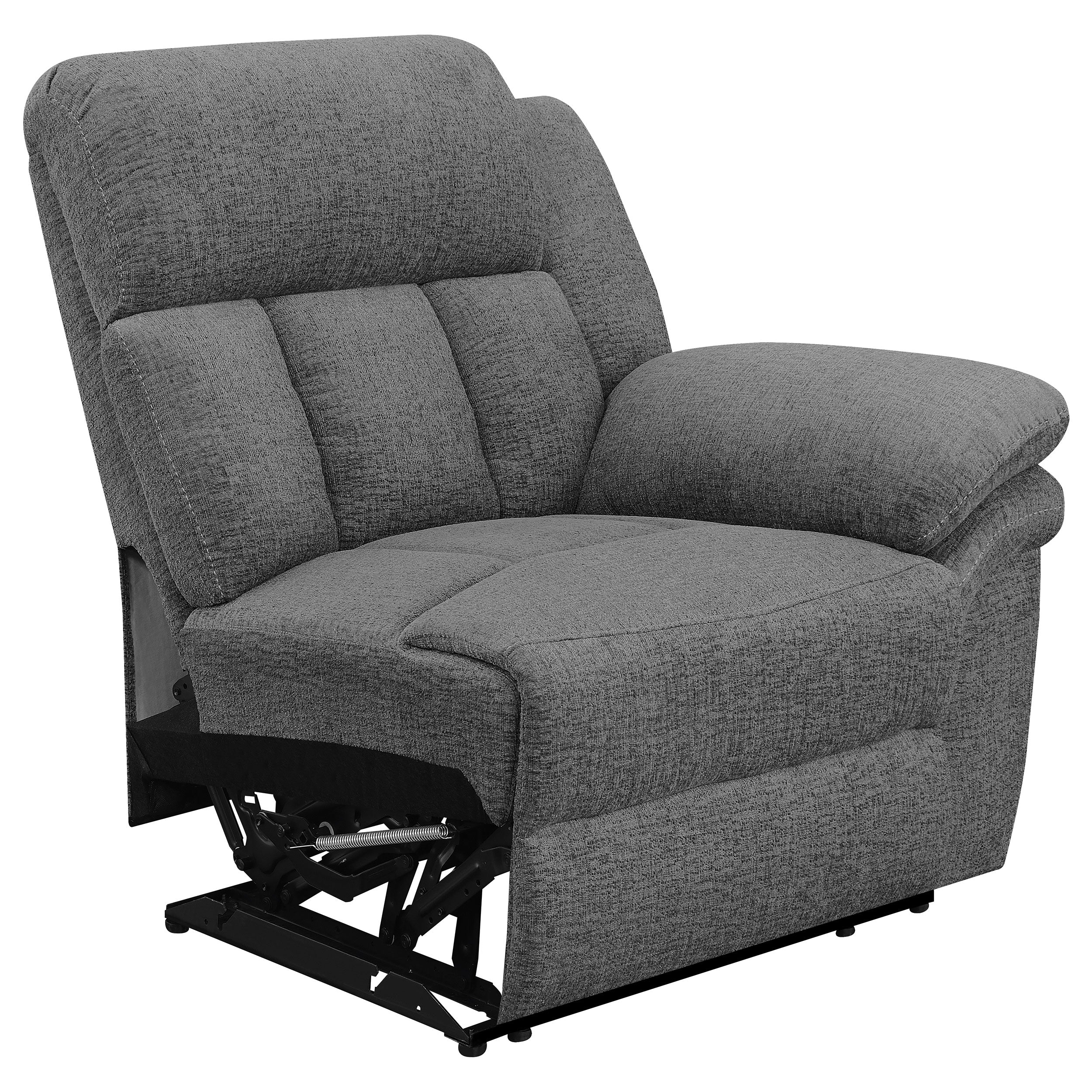 Bahrain Upholstered Home Theater Seating Charcoal