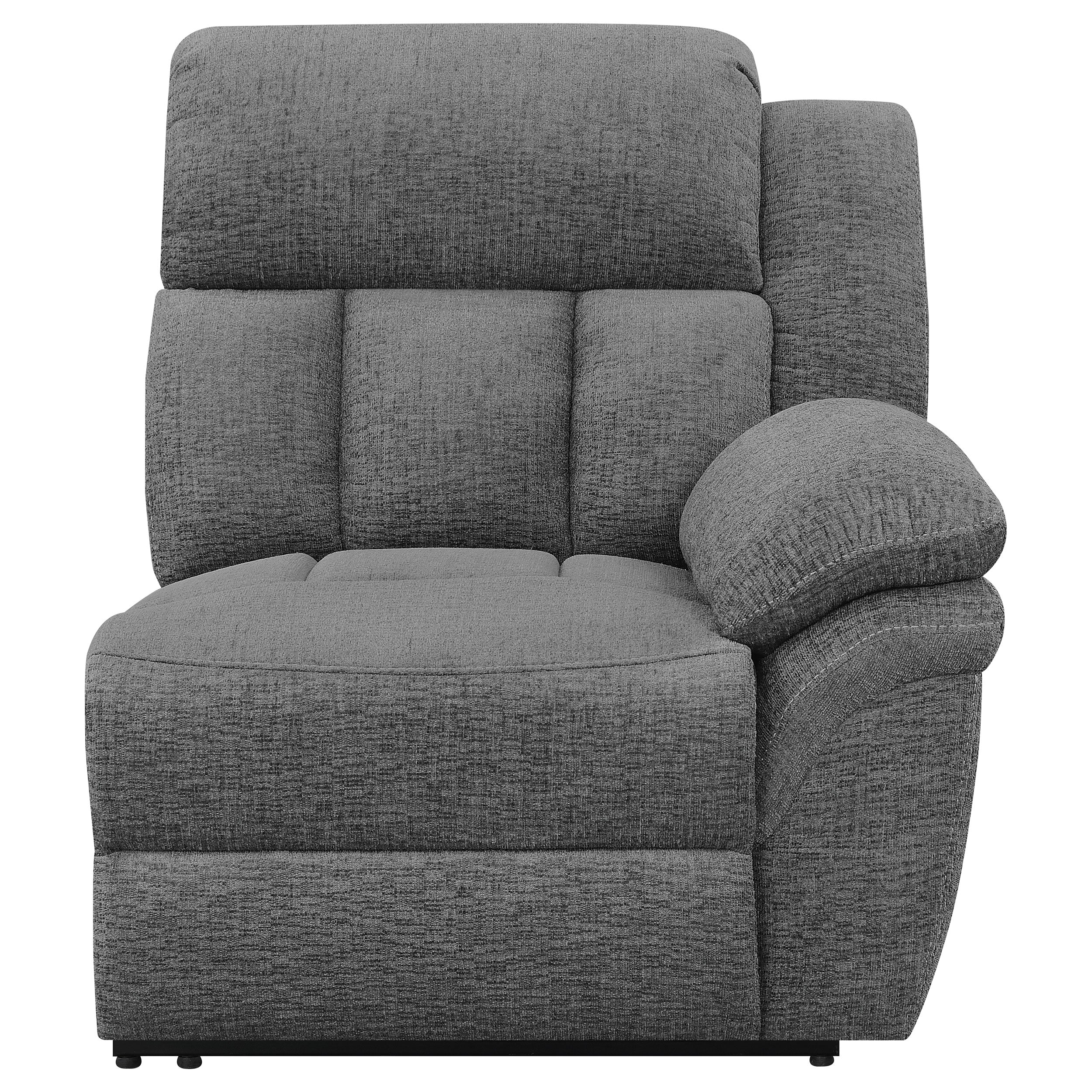 Bahrain Upholstered Home Theater Seating Charcoal