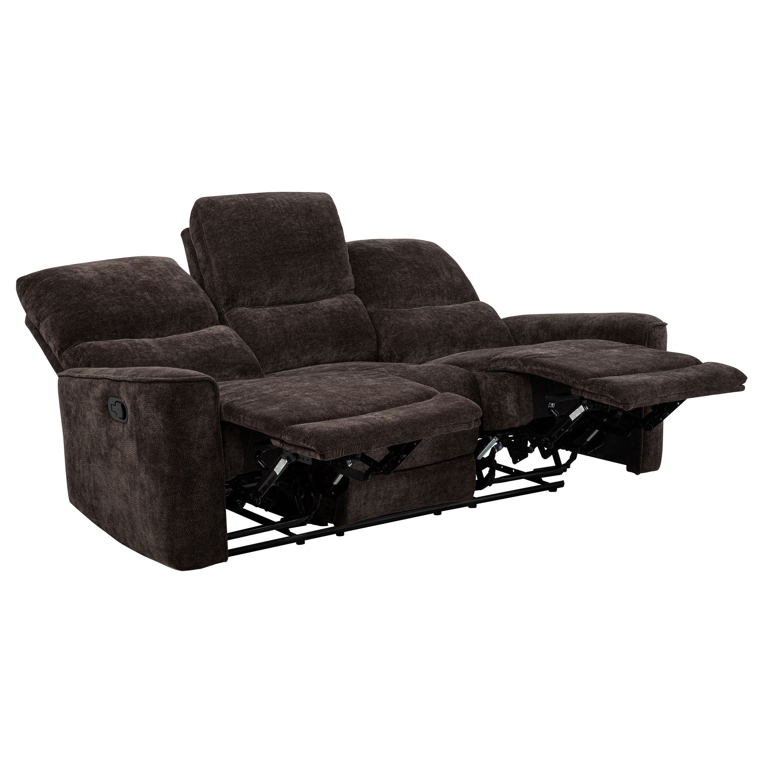 Navarro Upholstered Reclining Sofa Set