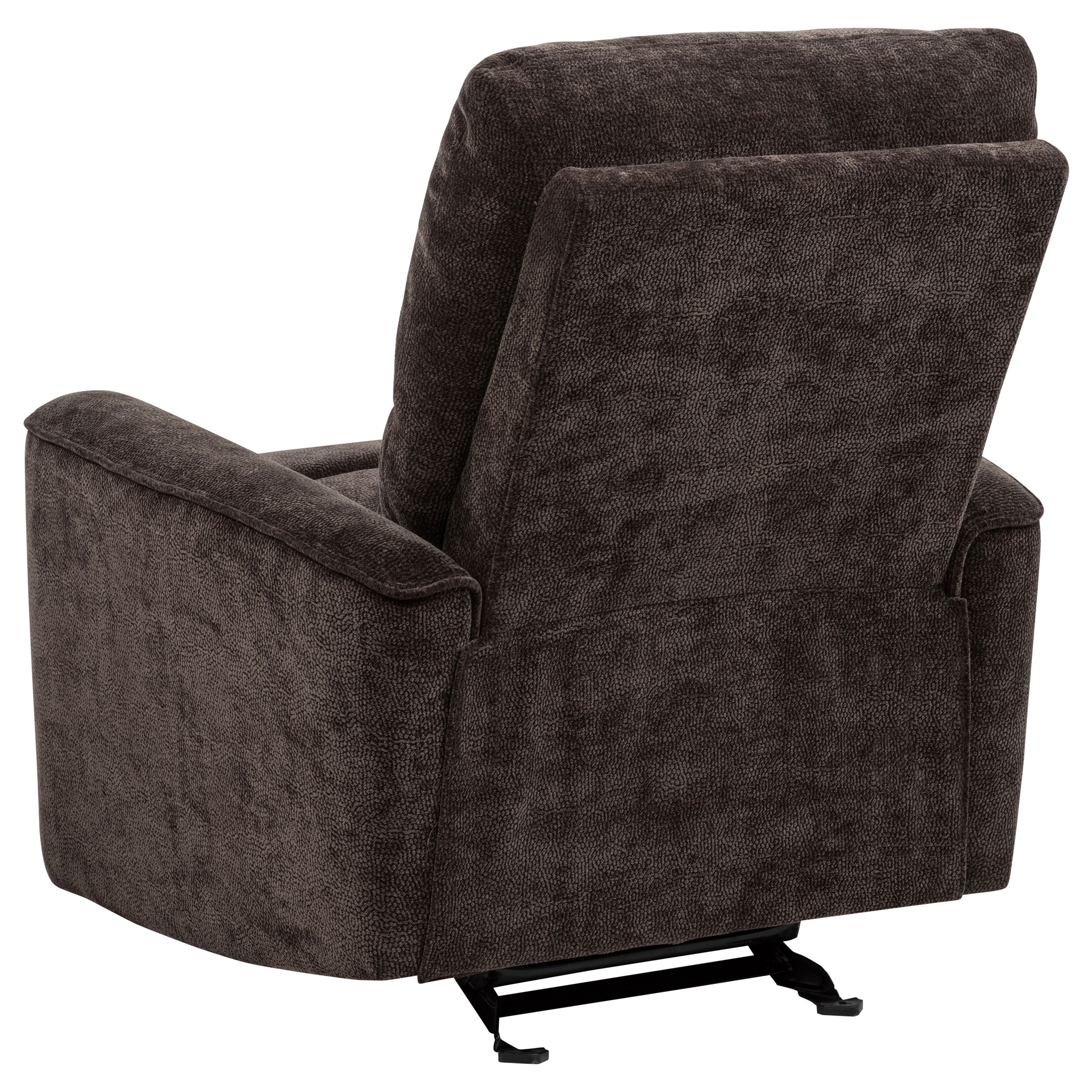 Navarro Chenille Upholstered Glider Recliner