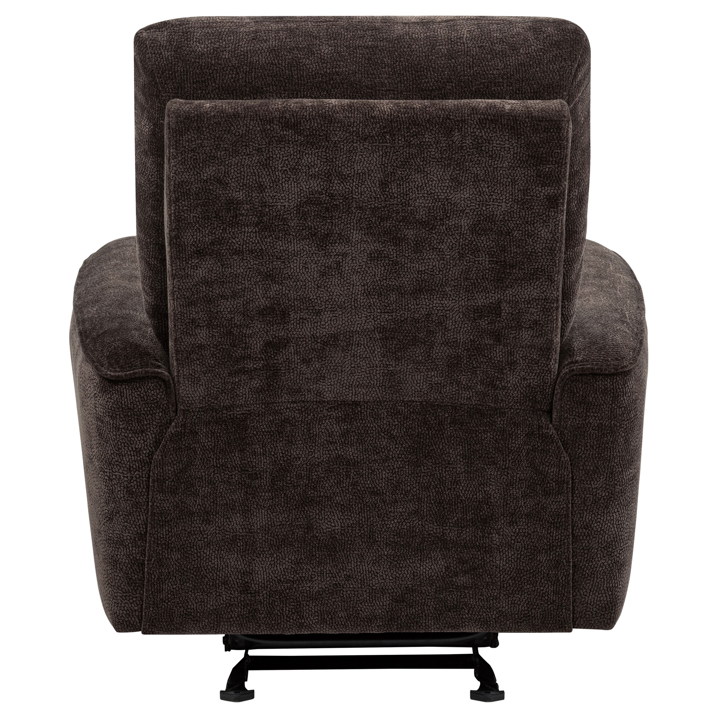 Navarro Chenille Upholstered Glider Recliner
