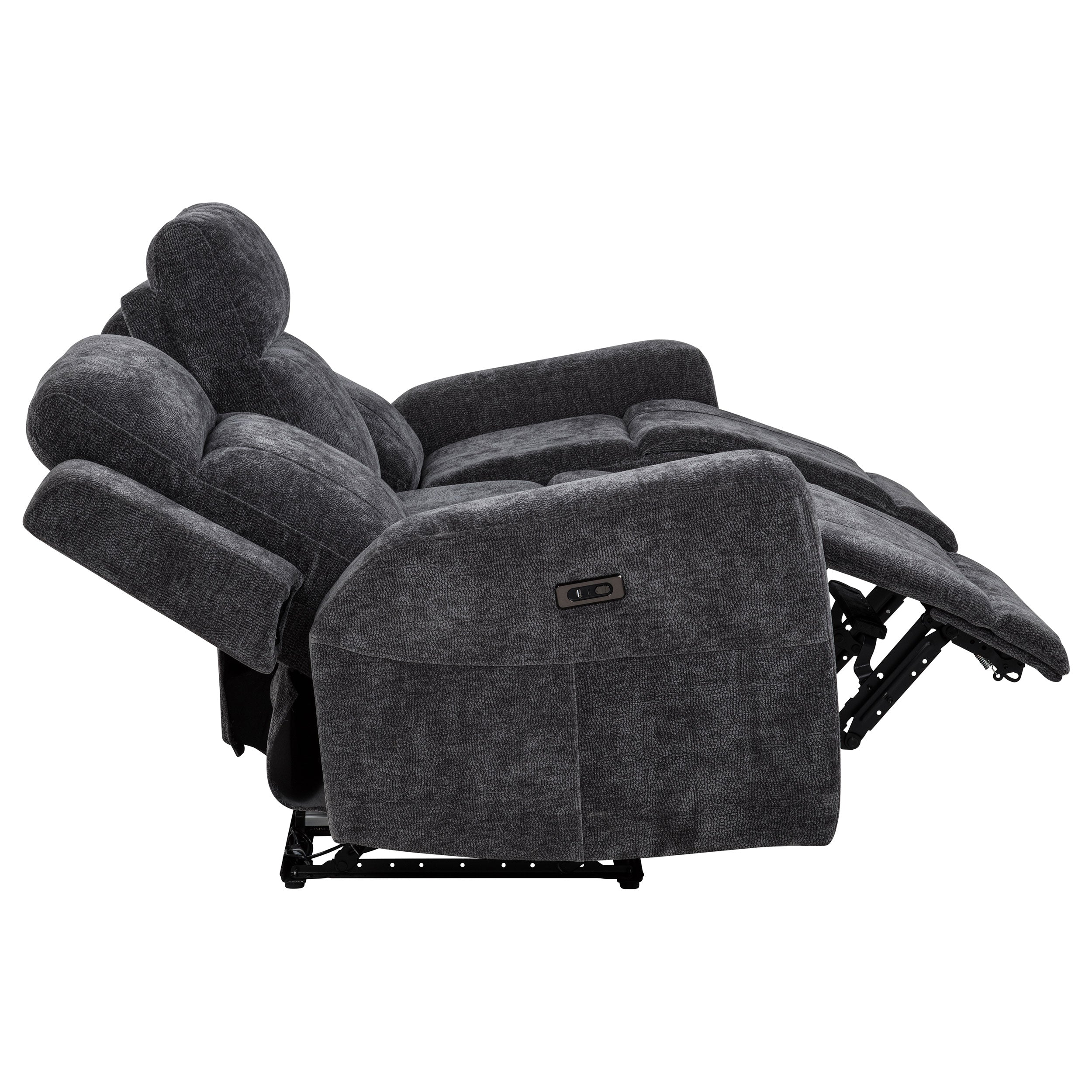 Kennett Chenille Power Reclining Sofa Set