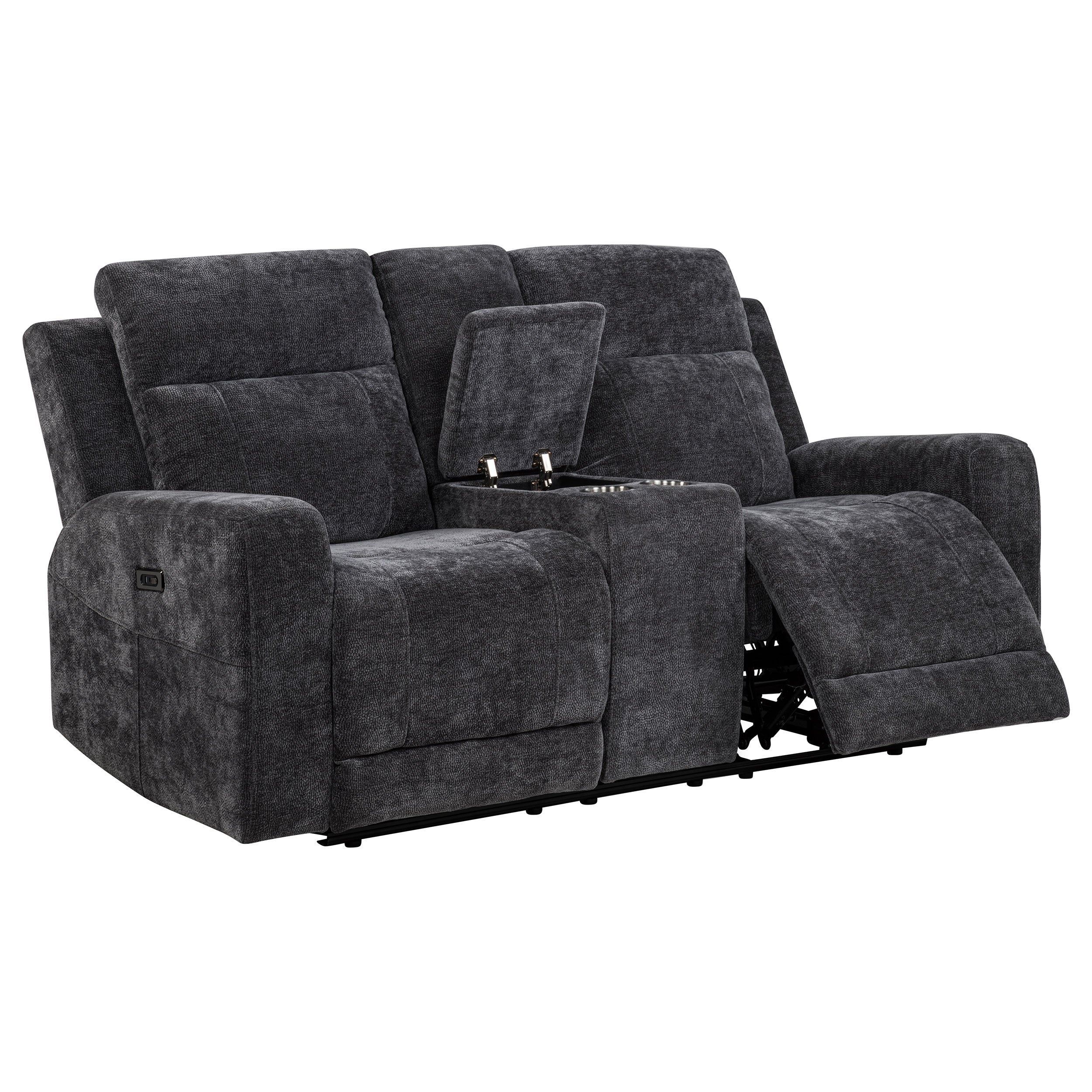 Kennett Chenille Power Reclining Sofa Set