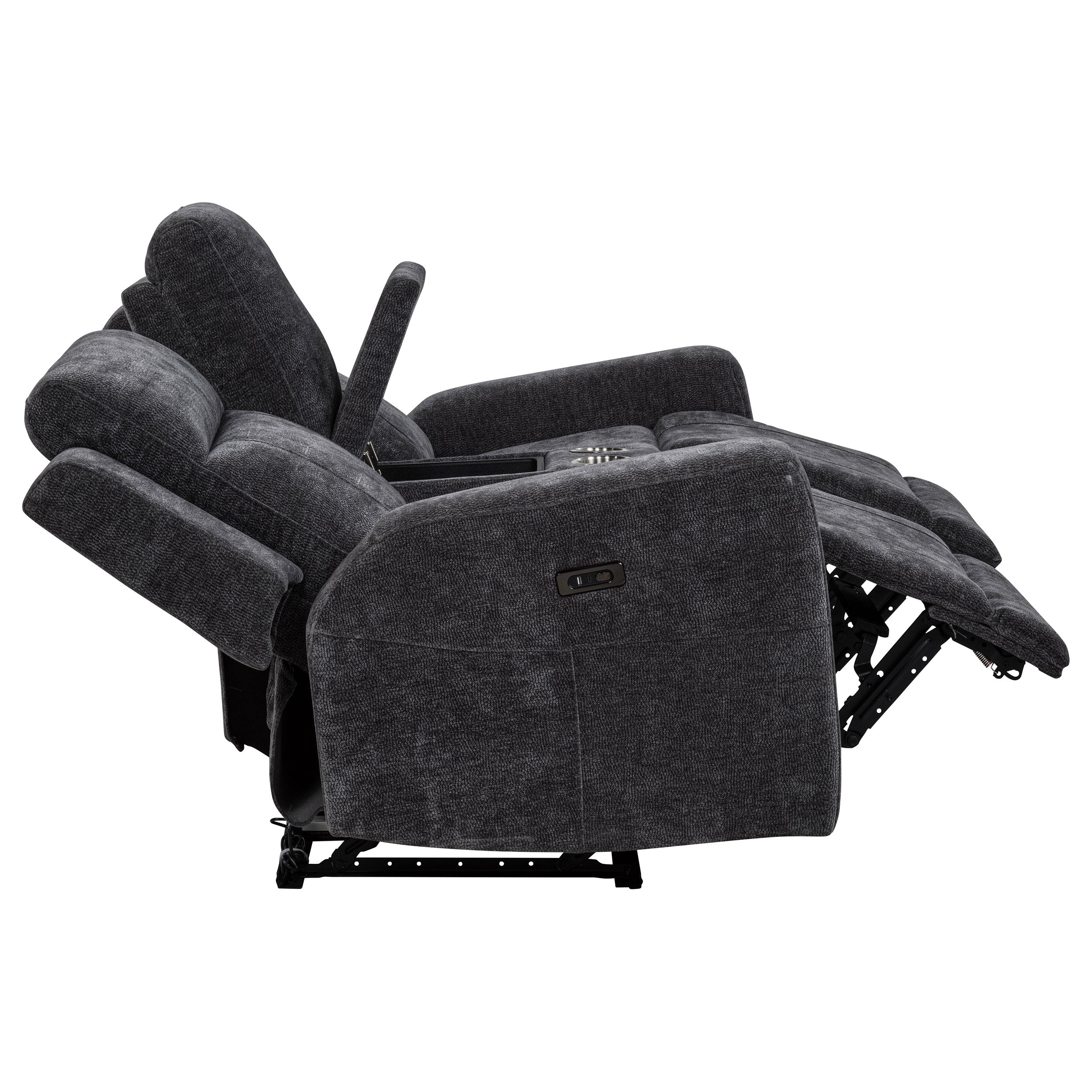 Kennett Chenille Power Reclining Sofa Set
