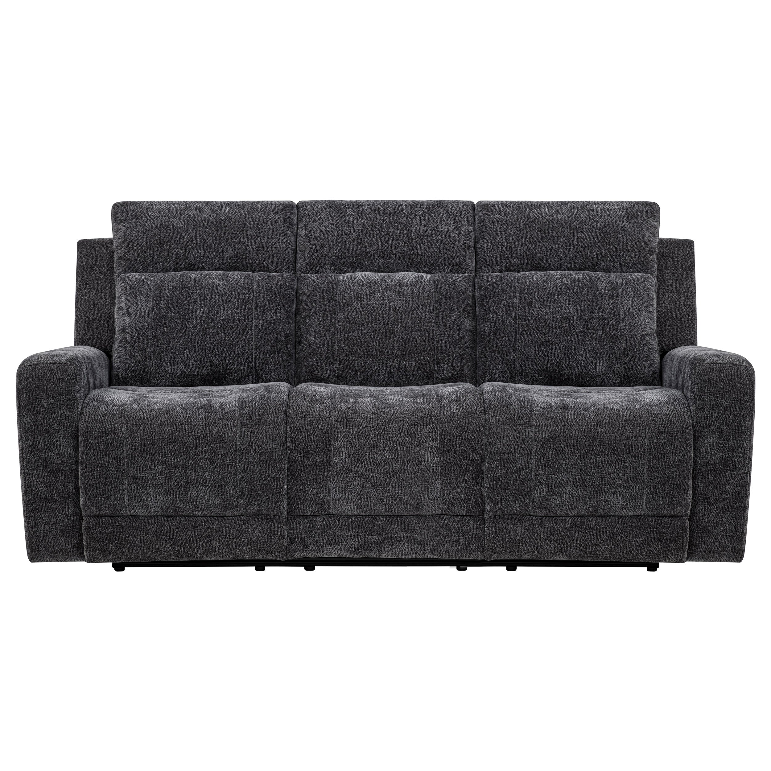 Kennett Chenille Upholstered Power Reclining Sofa