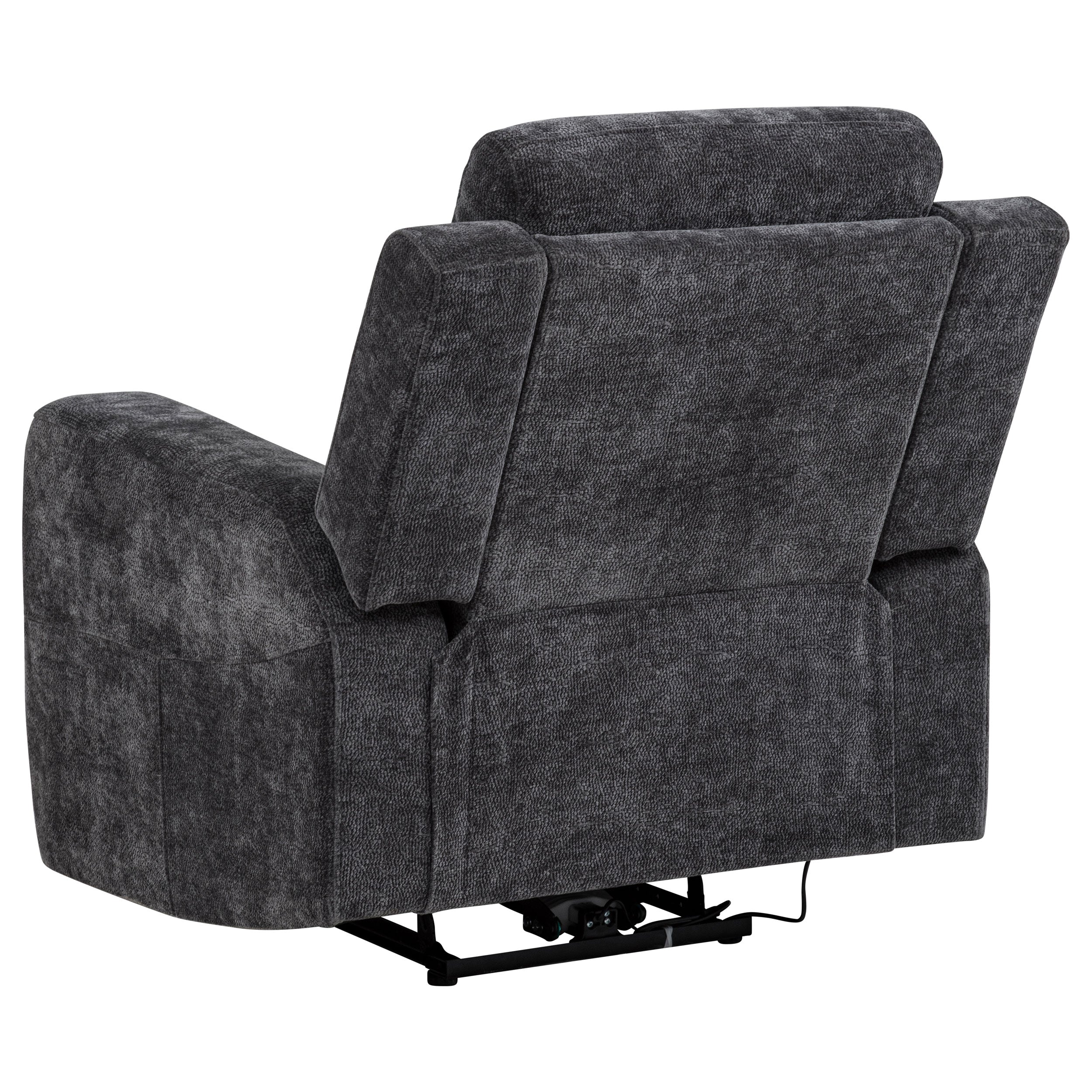 Kennett Chenille Upholstered Power Recliner Chair