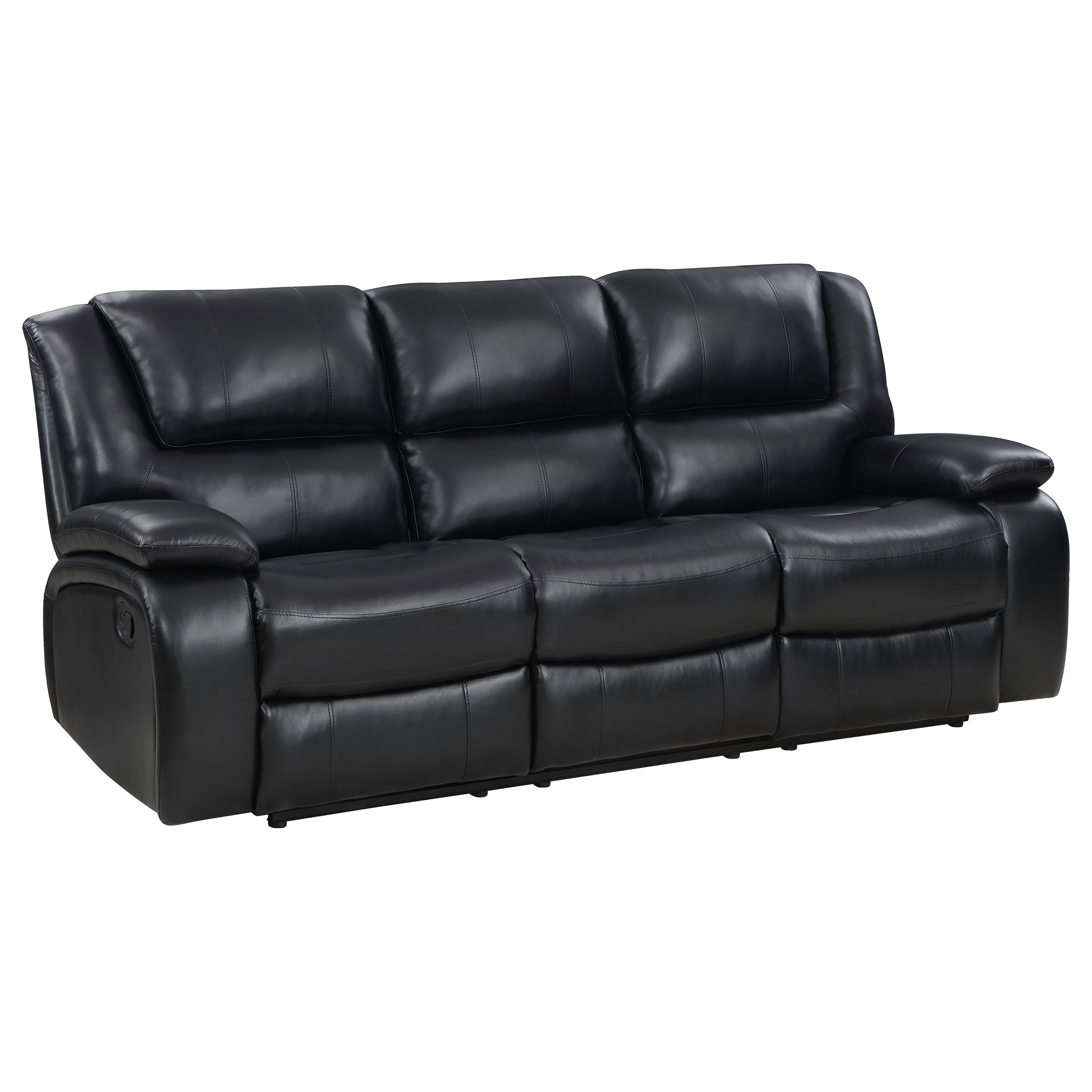 Camila Upholstered Reclining Sofa Set