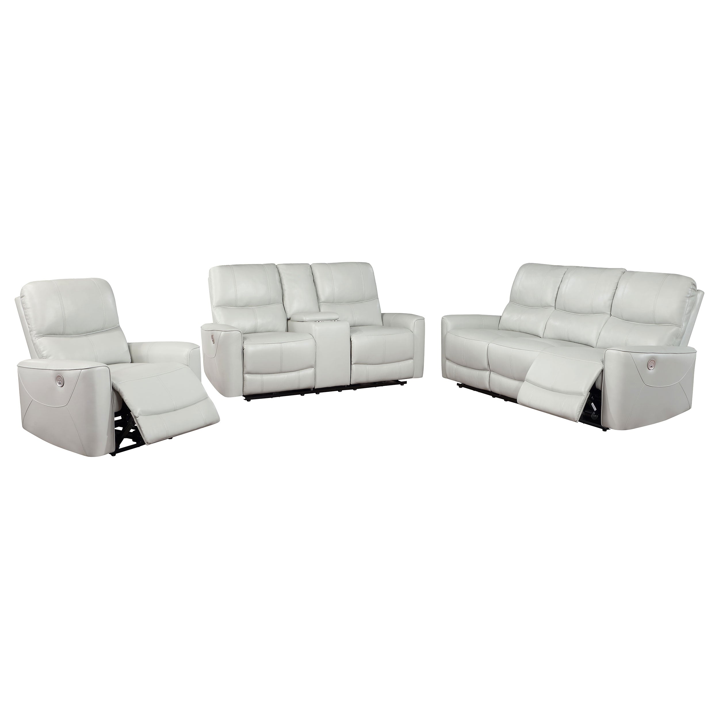 Greenfield Power Reclining Sofa Set