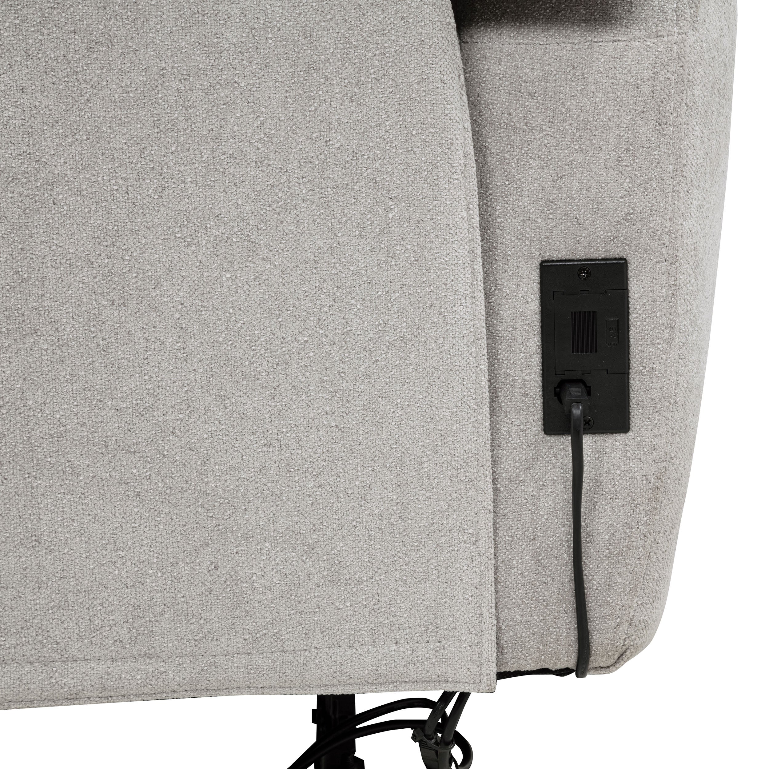 Sylmar Chenille Upholstered Power Recliner