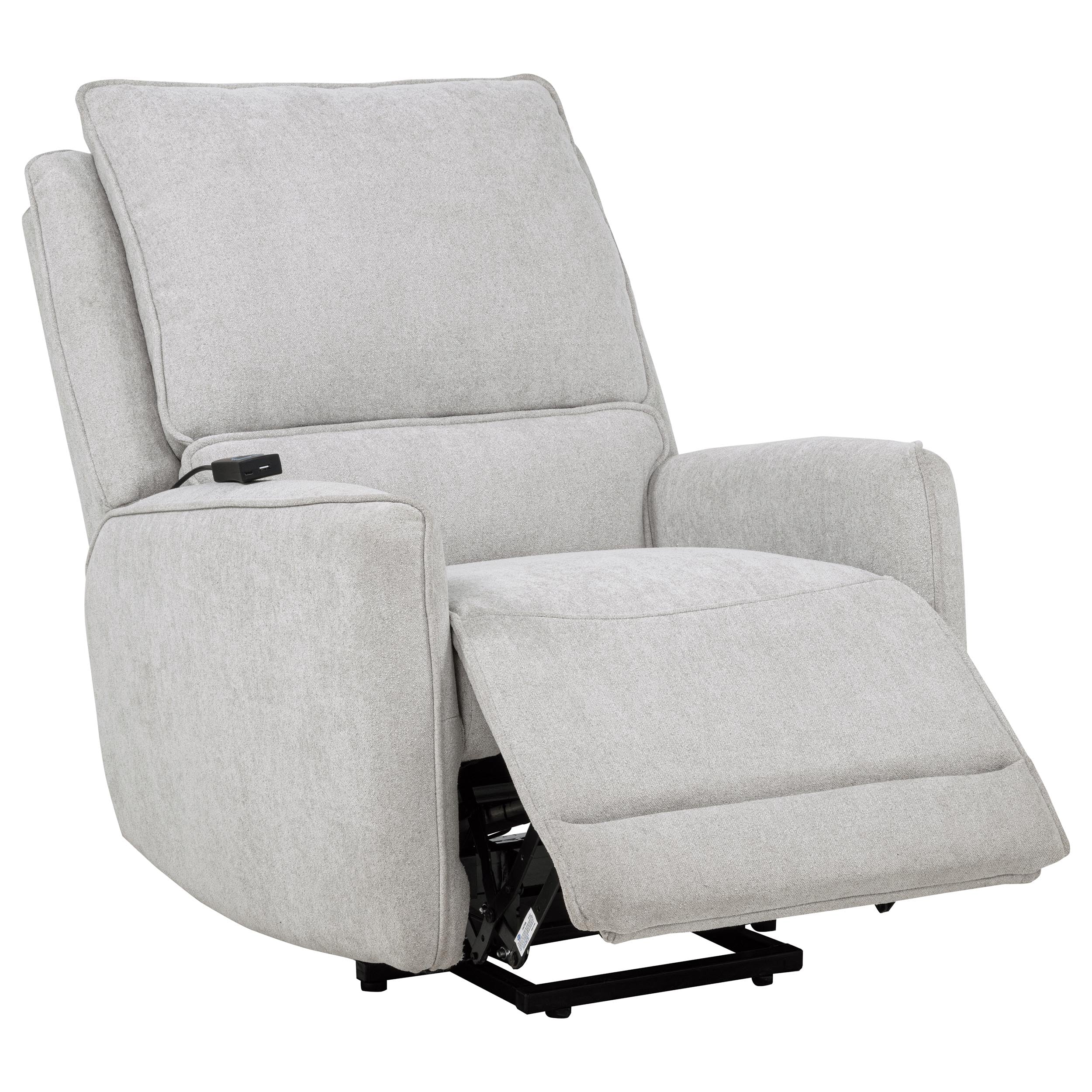 Sylmar Chenille Upholstered Power Recliner