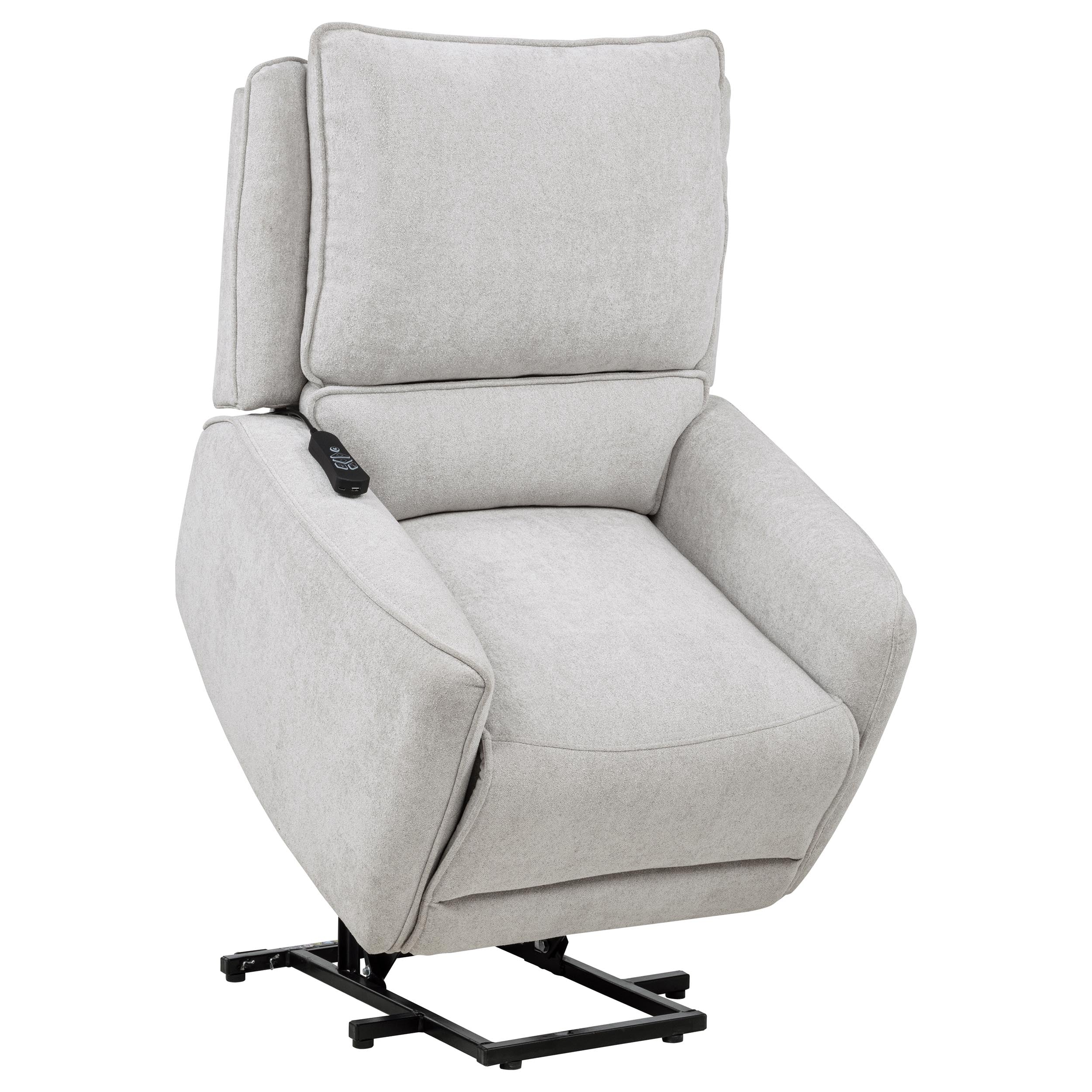 Sylmar Chenille Upholstered Power Recliner