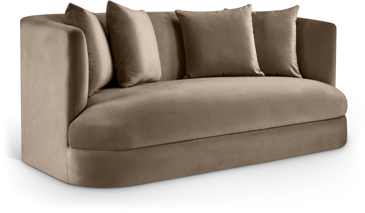 Alder - Loveseat - Beige Velvet