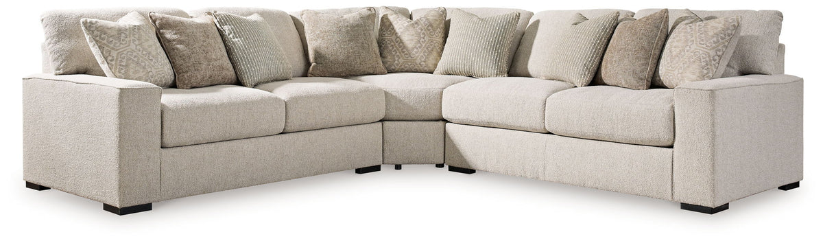 Ballyton Sand Sectional — 3-Piece Sectional