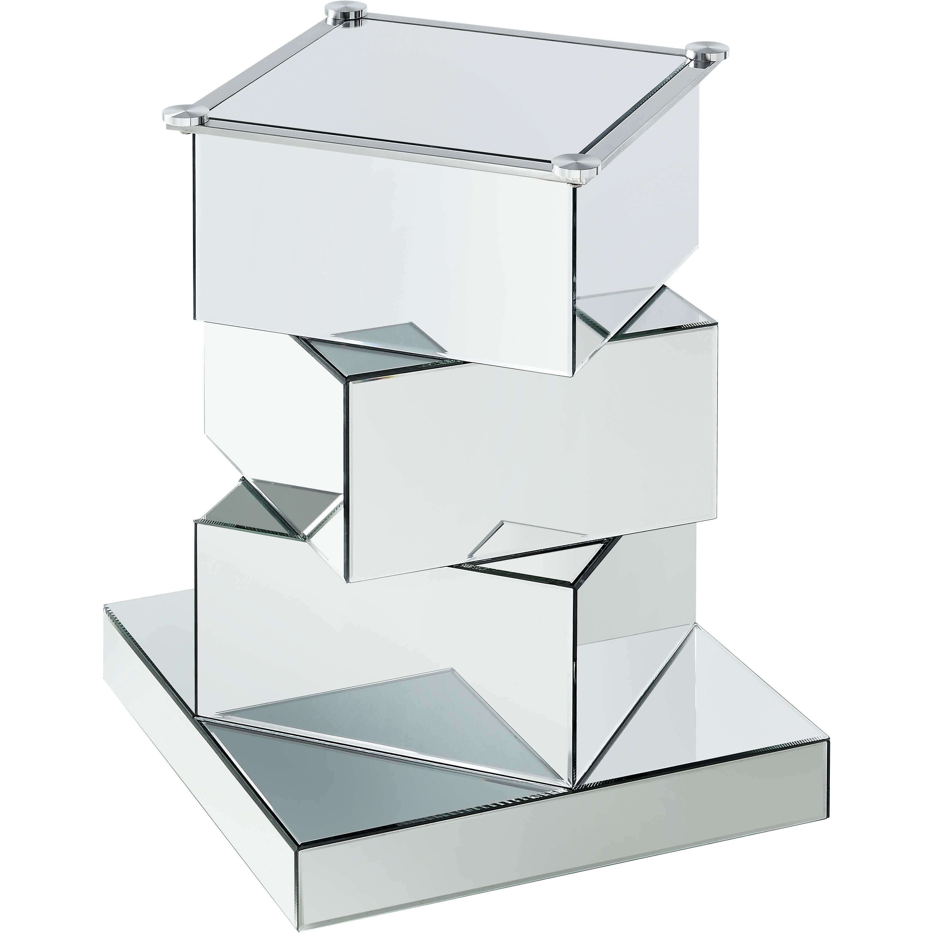 Meridian Haven Chrome Dining Table