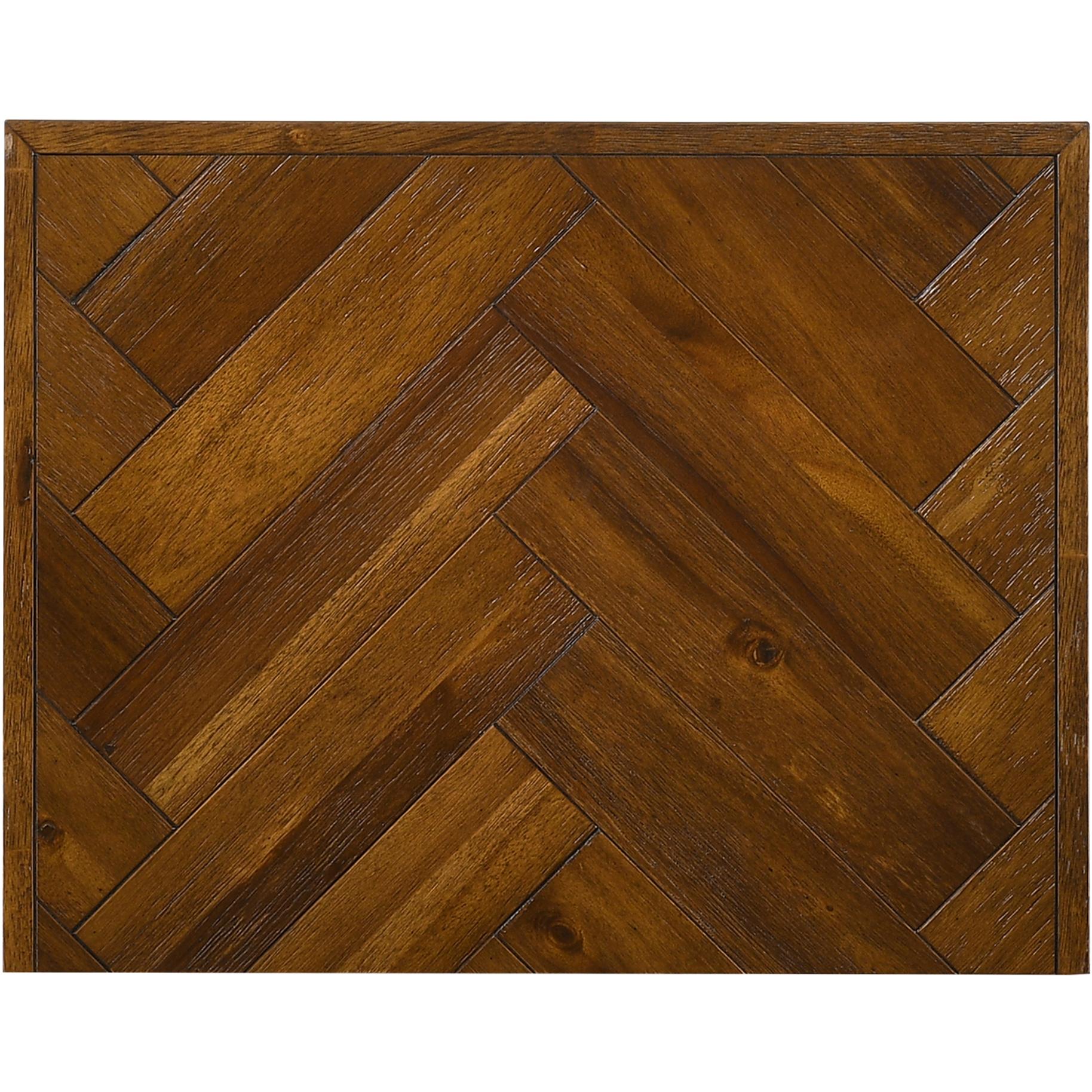 Meridian Reed Antique Coffee Night Stand