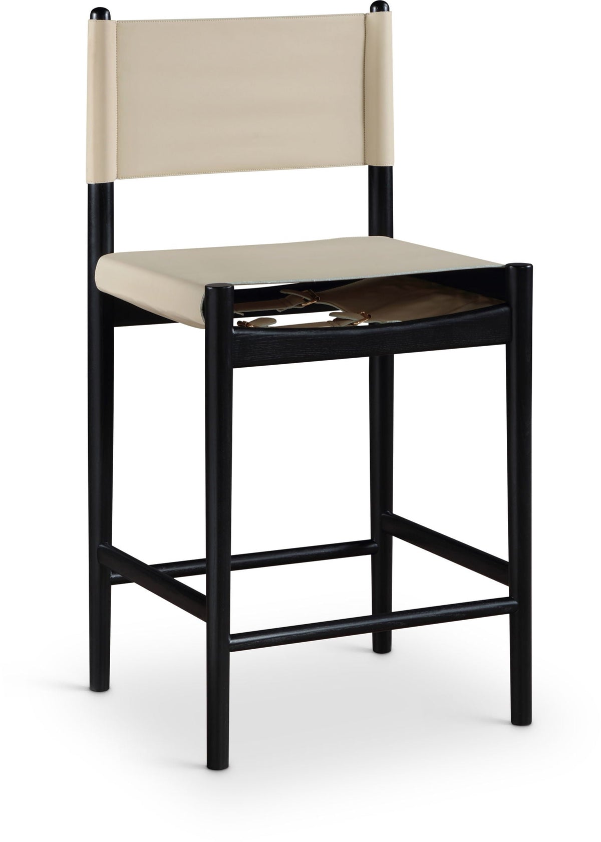 Rawlins - Counter Stool with Black Frame
