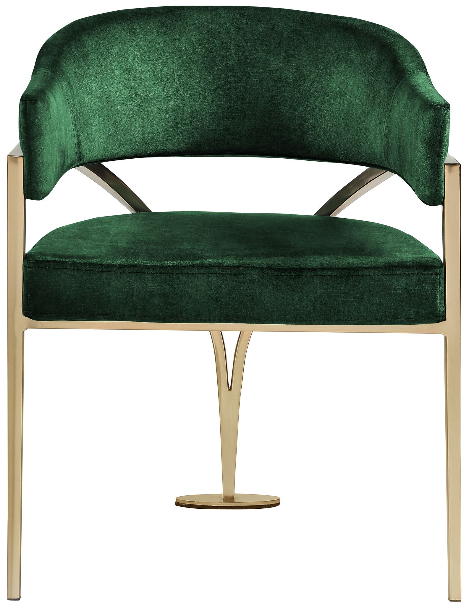 Madelyn - Dining Chair (Set of 2) - Brushed Brass