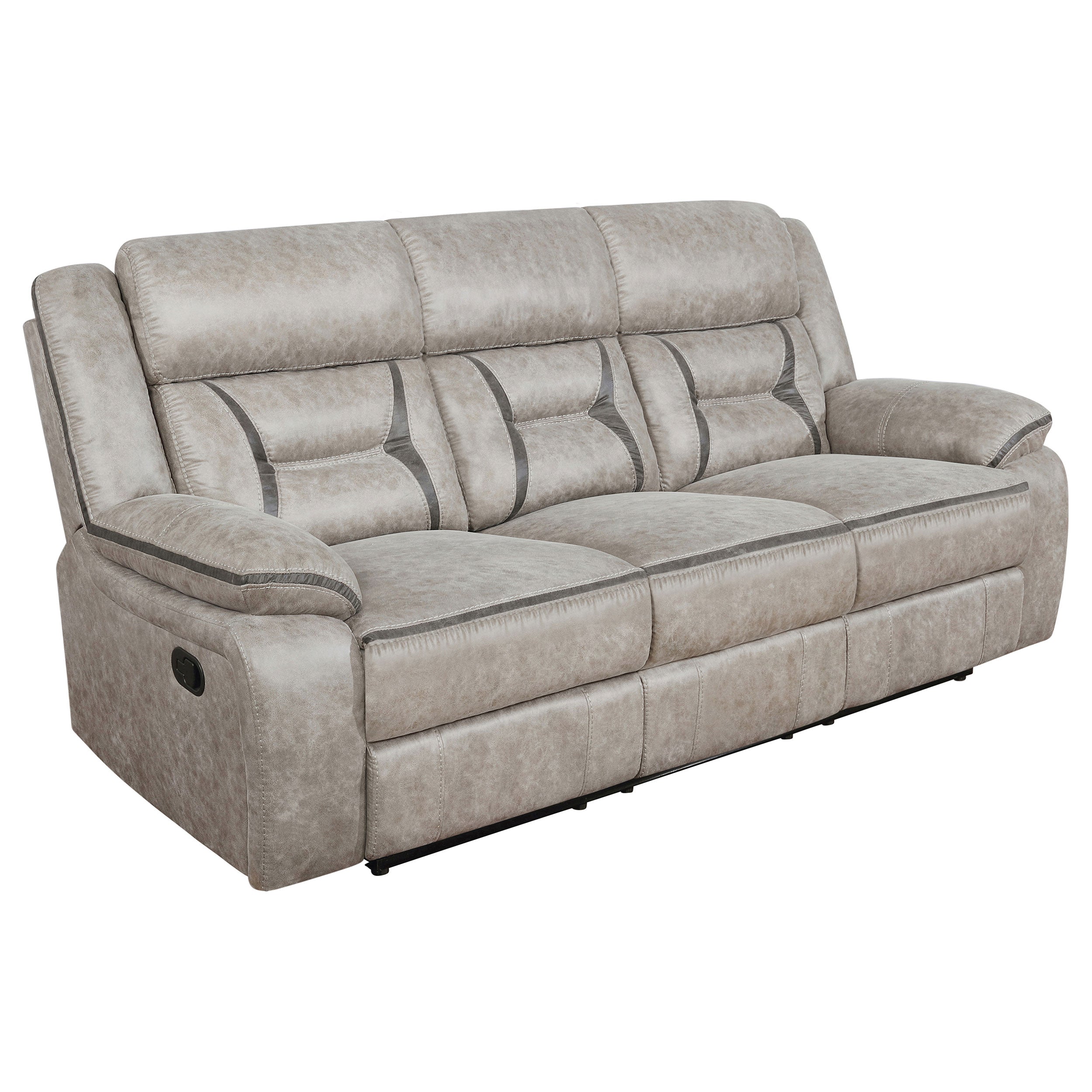 Greer Upholstered Motion Reclining Sofa