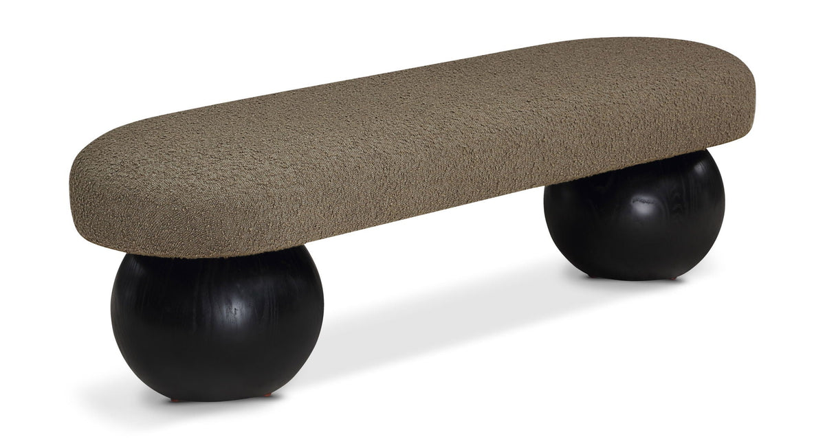 Bowie - Bench with Black Legs