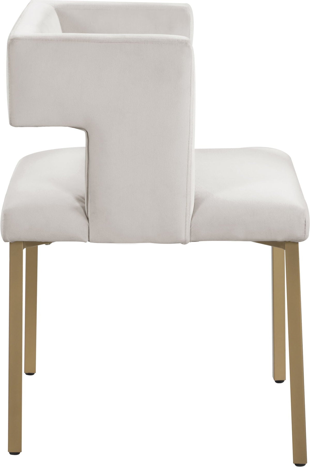 Caleb - Dining Chair (Set of 2) with Gold Legs
