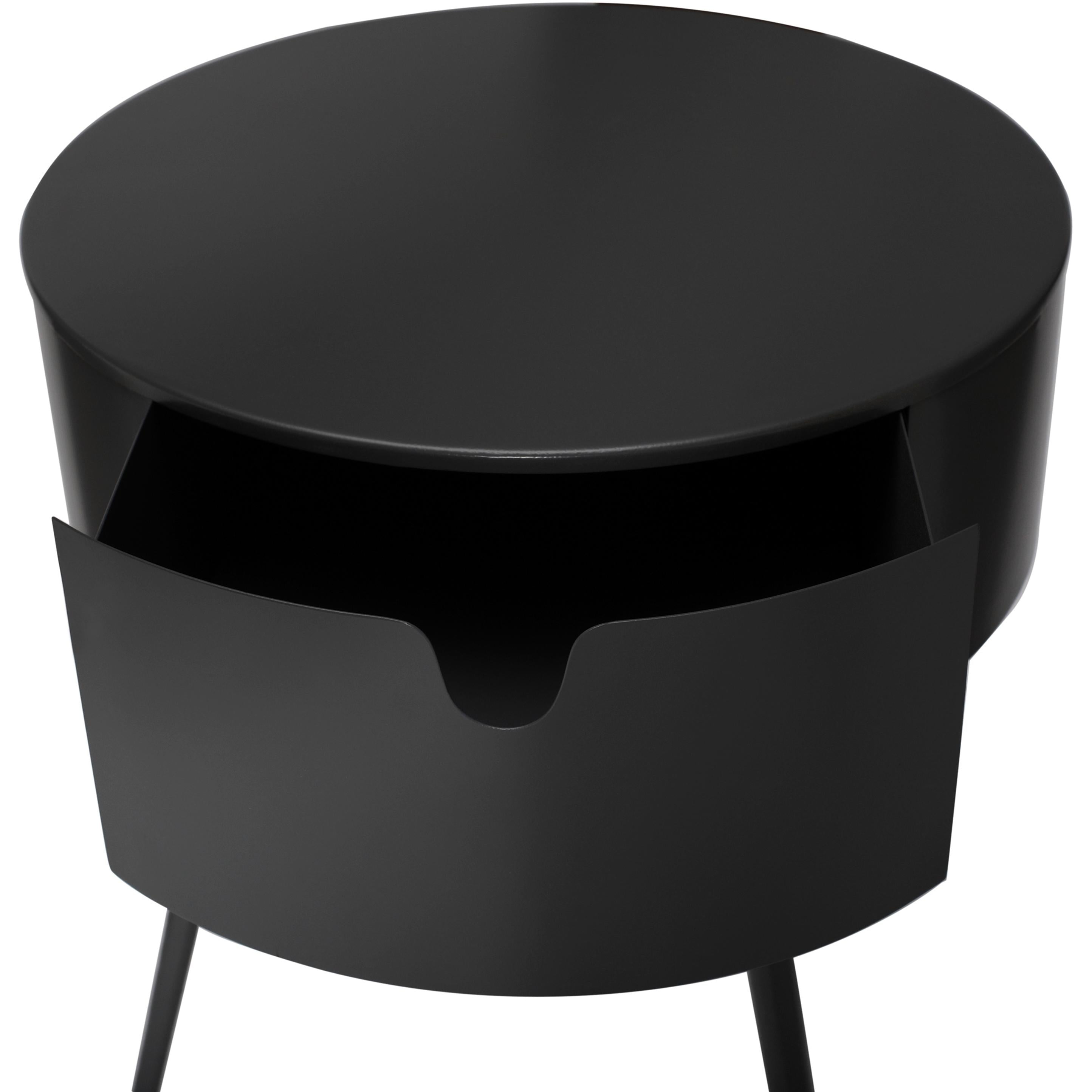 Meridian Bali Black Night Stand