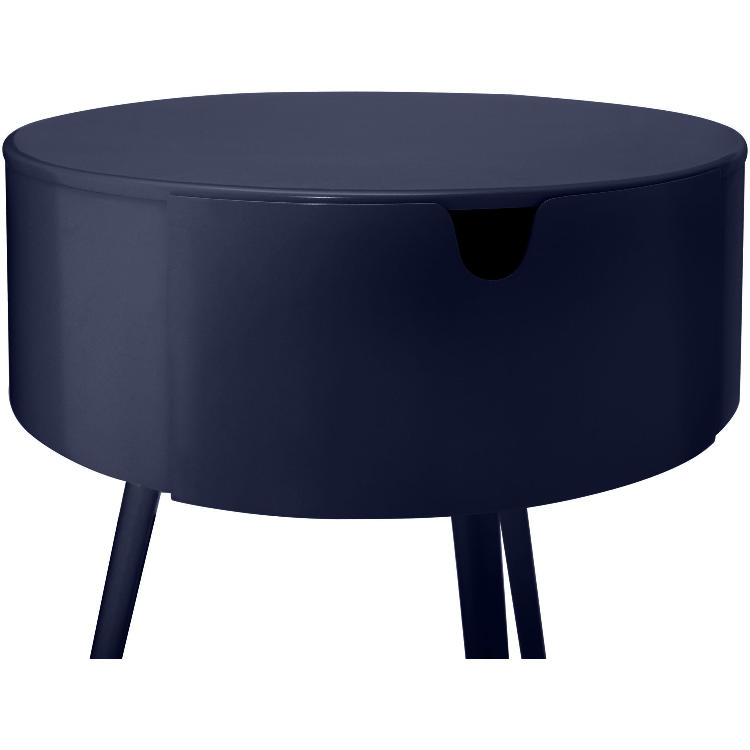 Meridian Bali Navy Night Stand