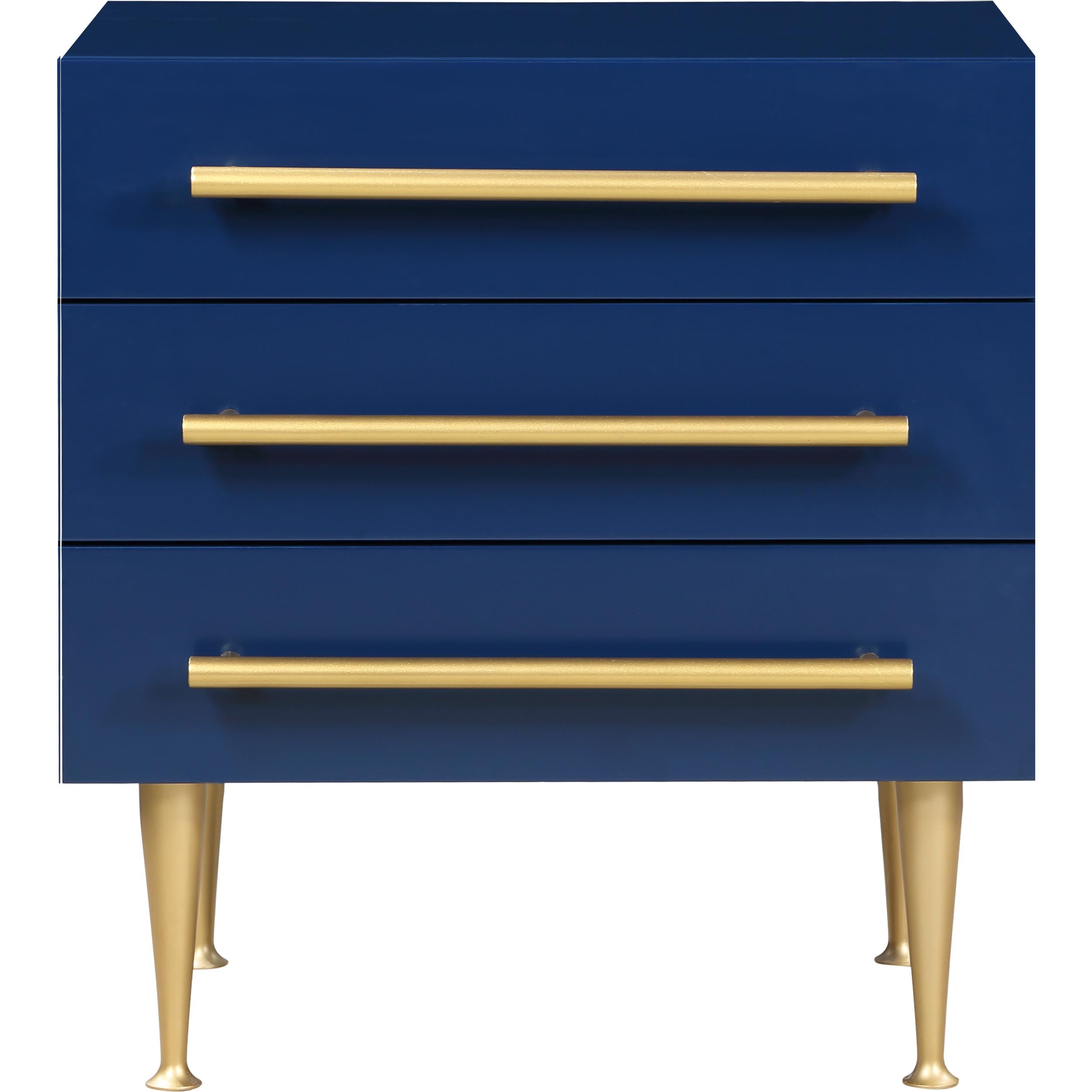 Meridian Marisol Navy Night Stand