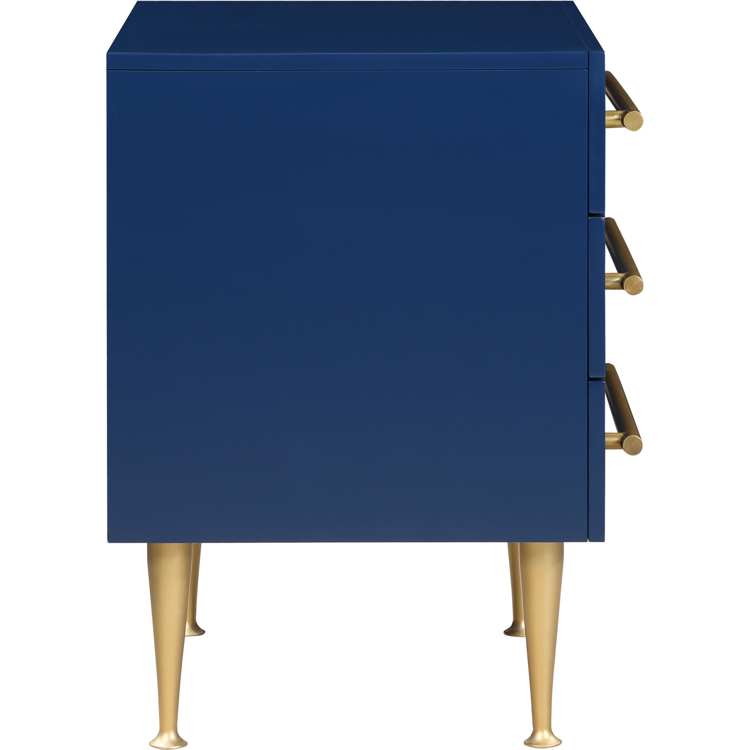 Meridian Marisol Navy Night Stand