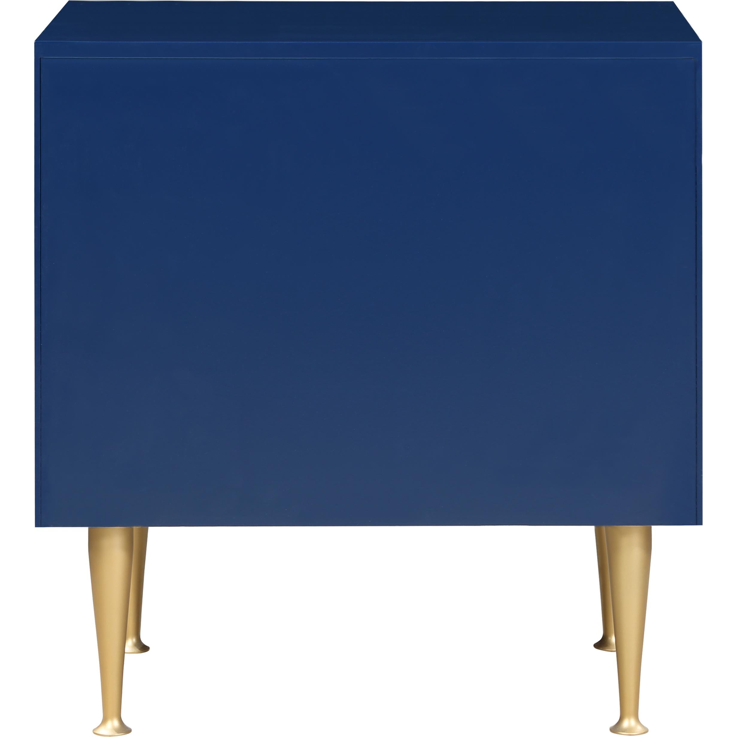 Meridian Marisol Navy Night Stand