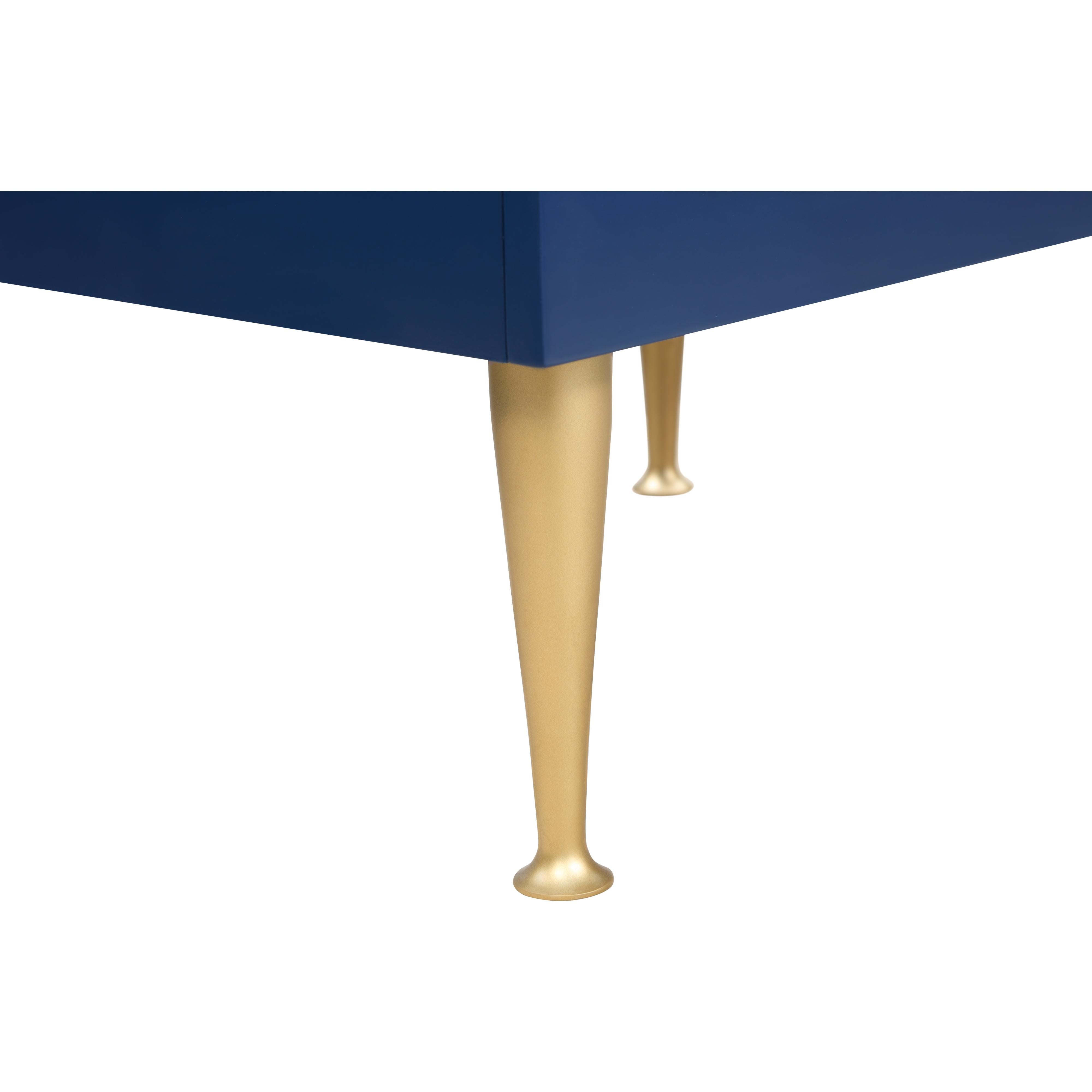 Meridian Marisol Navy Night Stand