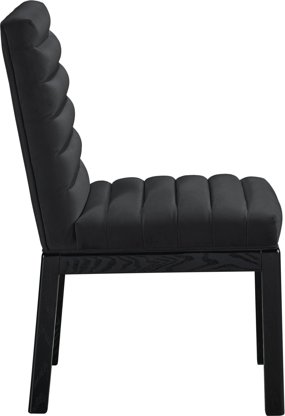 Evelyn - Dining Chair with Black Legs