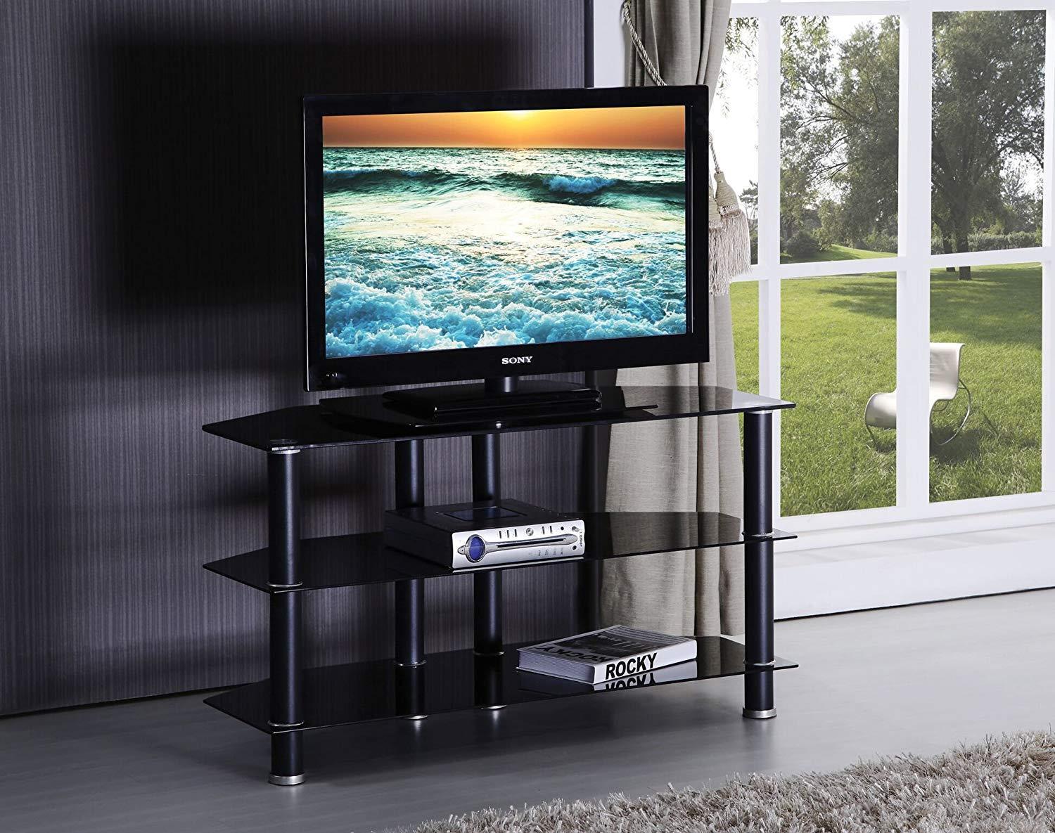W498 - TV Stand - Black