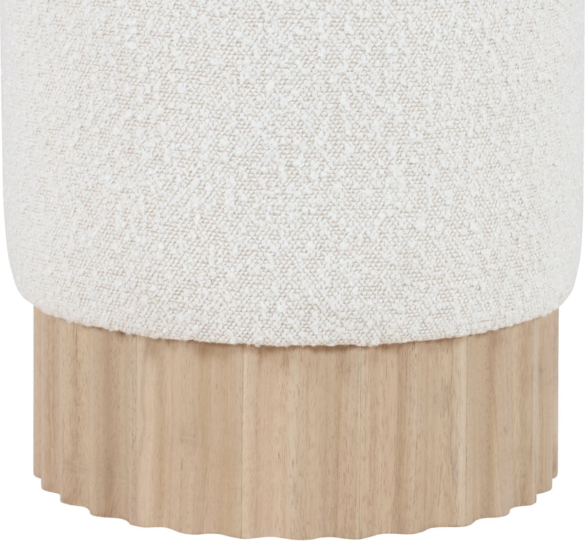 Veranda - Ottoman / Stool with Natural Base