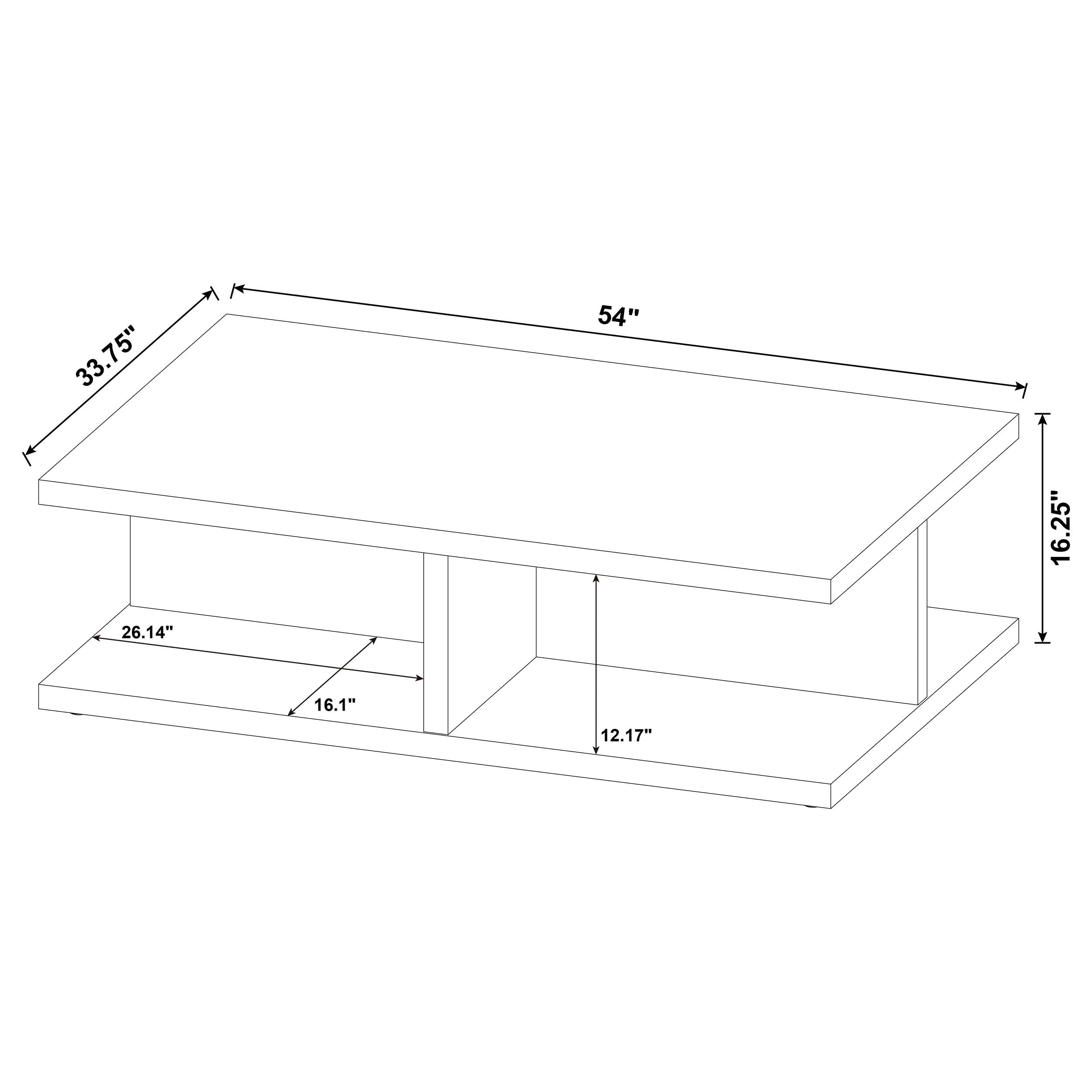 Cortona Coffee and End Table Set Mango