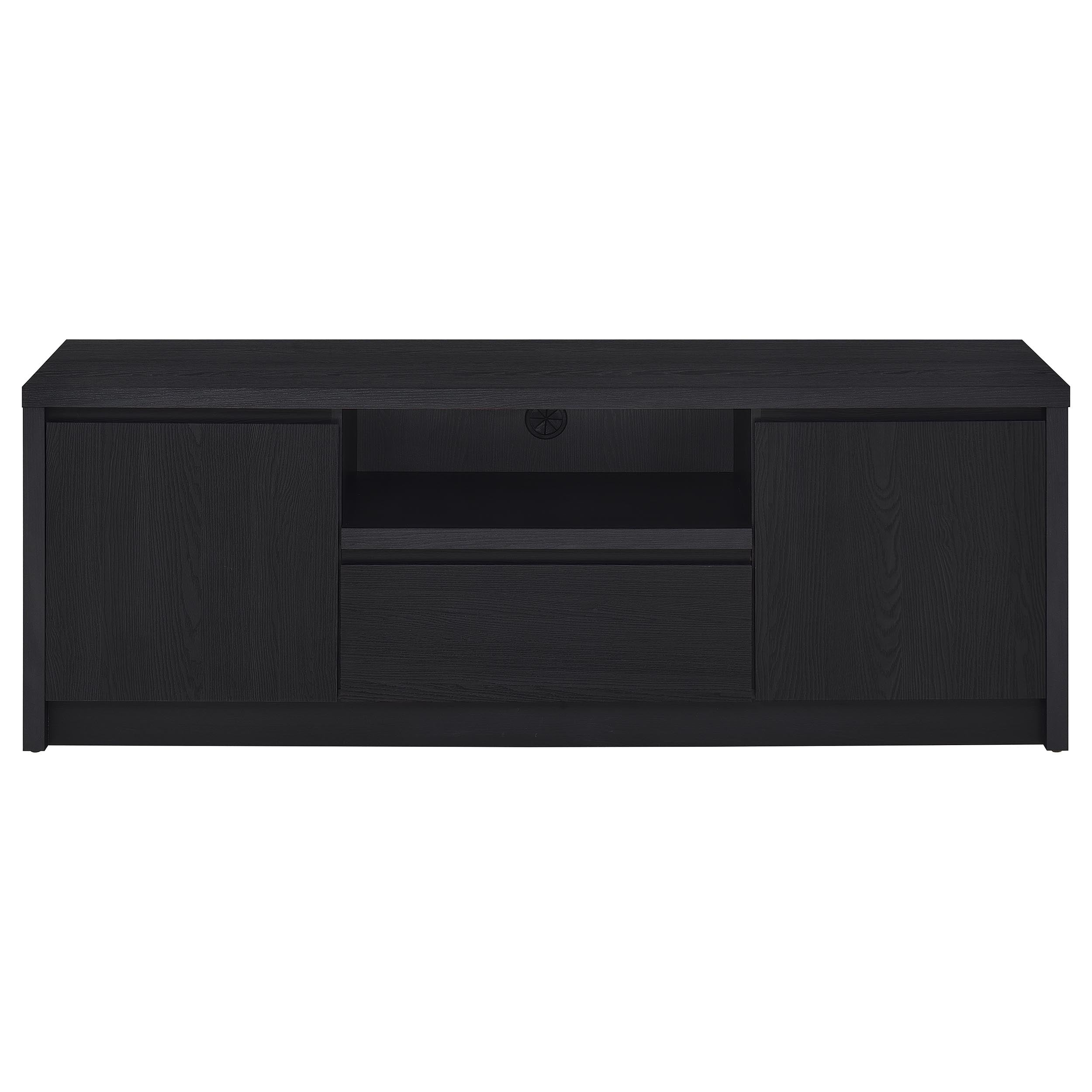 Winfield 3-piece Entertainment Center 60-inch TV Stand Black